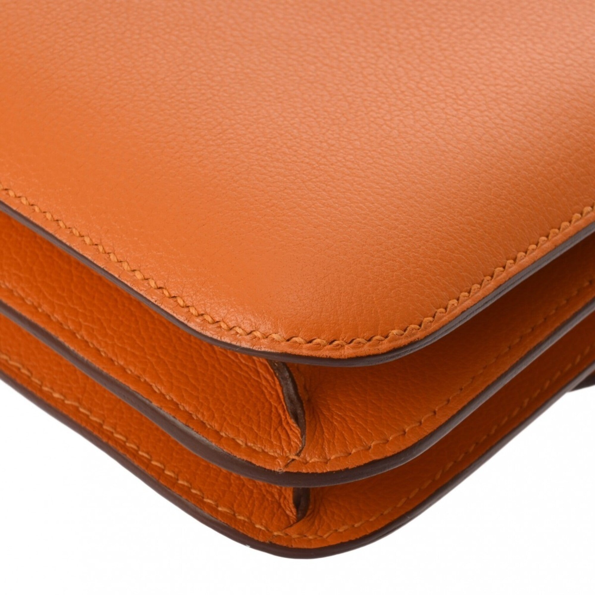 Hermes Apricot Shoulder Bag (Pre-Owned)