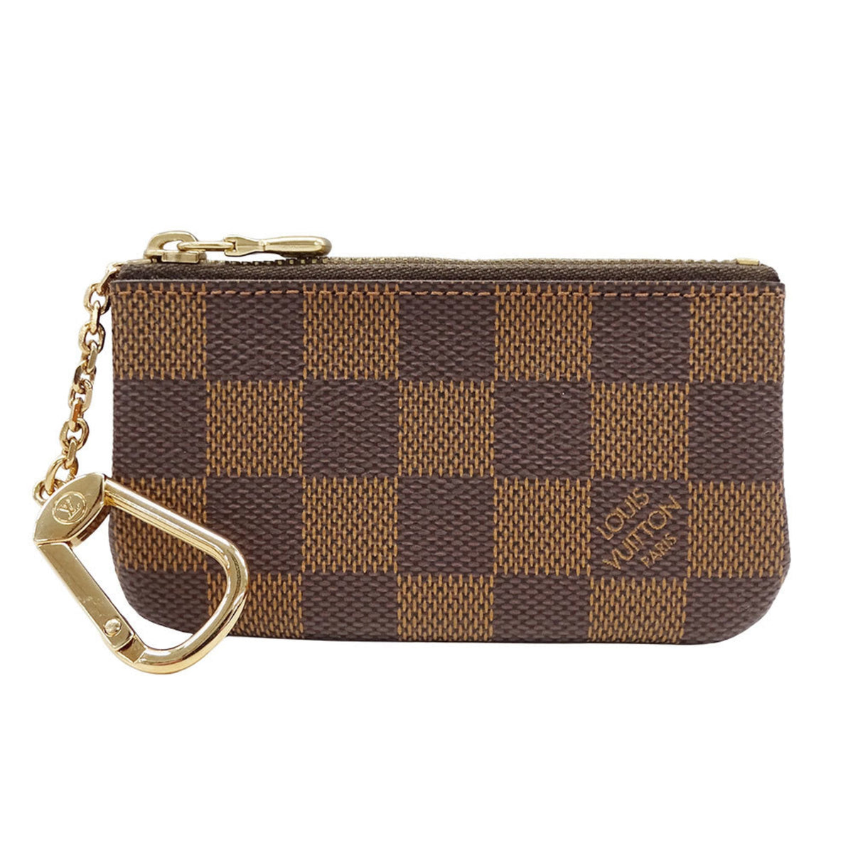 Louis Vuitton Brown Damier Canvas Coin Purse/Coin Case (Pre-Owned)