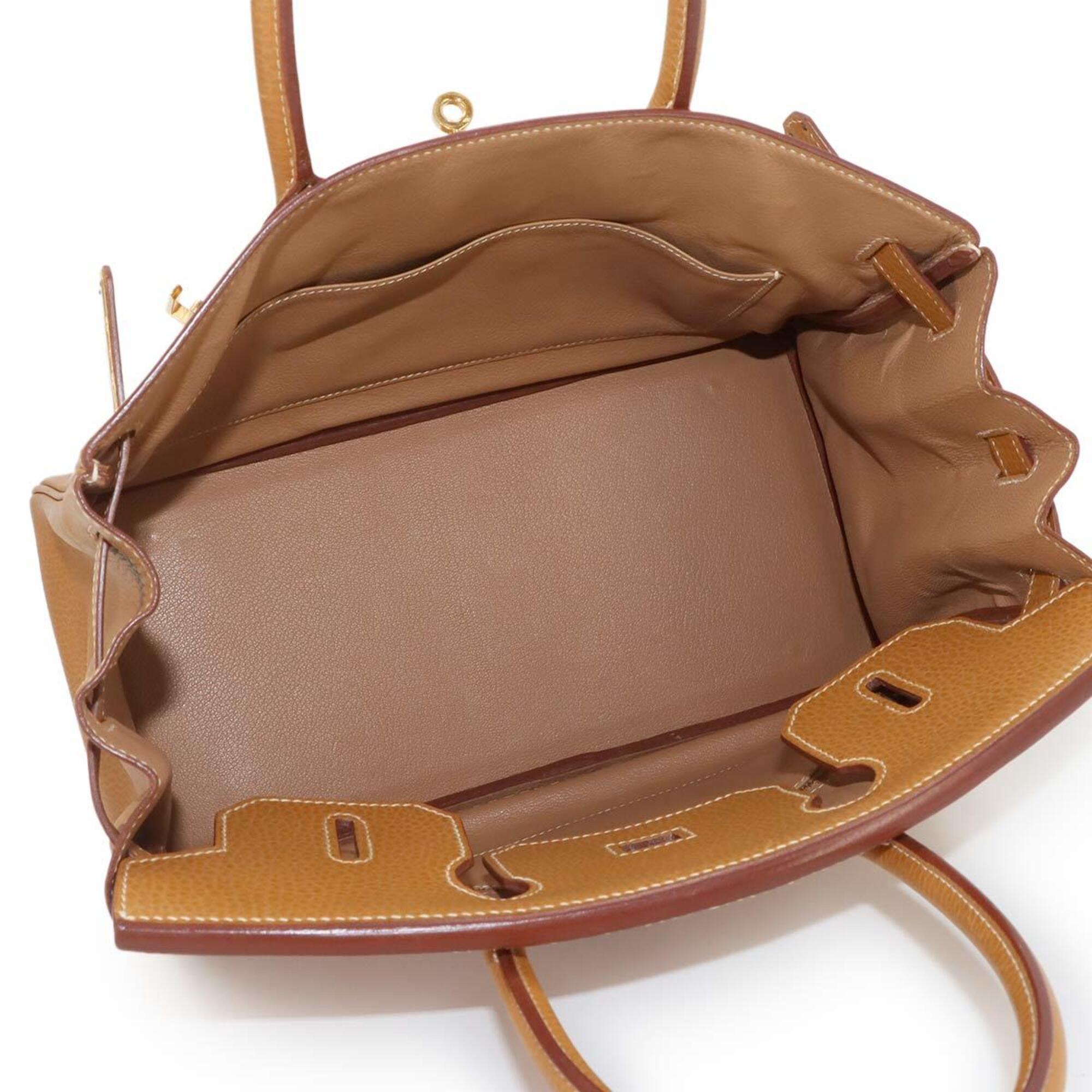 Hermes Natural Ardennes Leather Handbag (Pre-Owned)