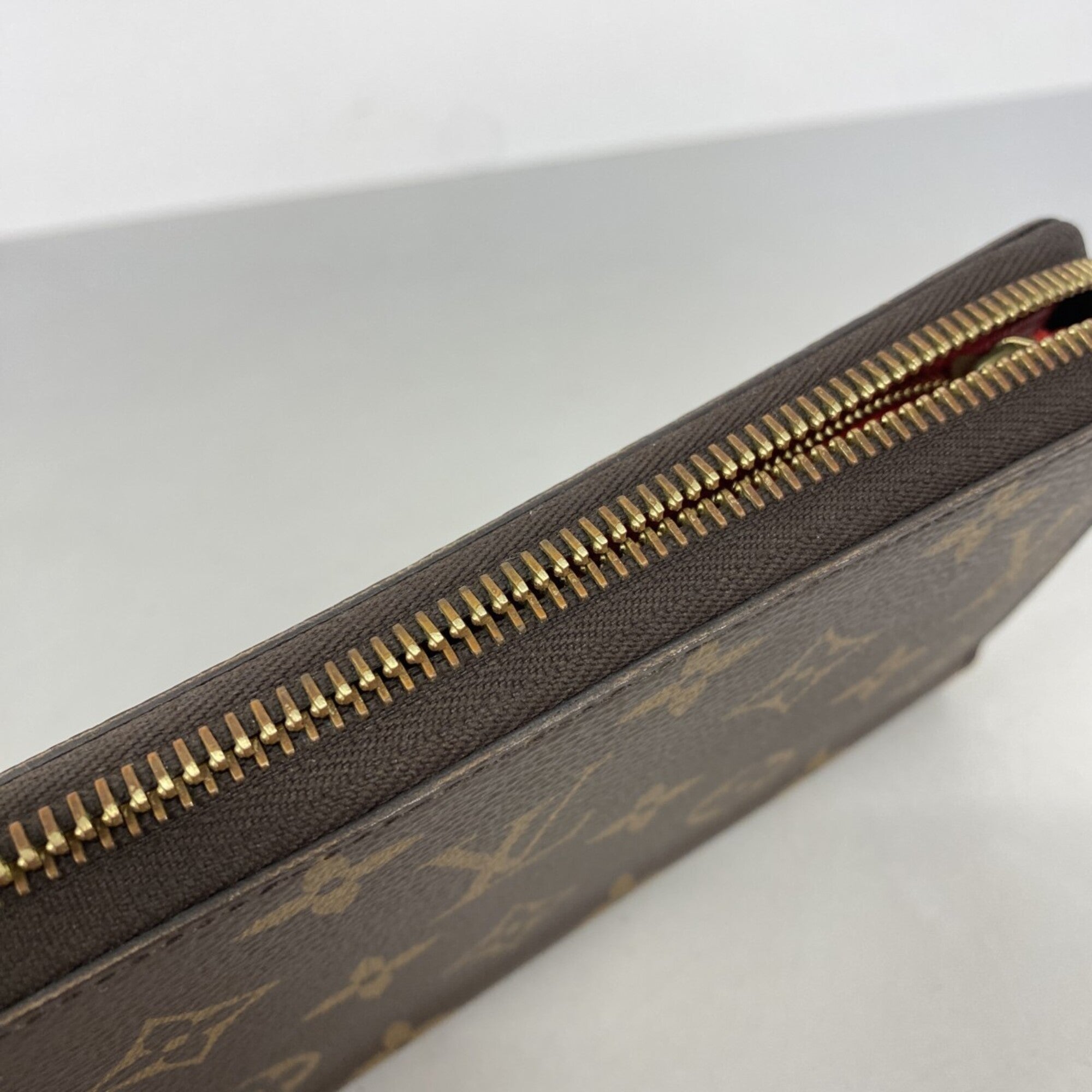 Louis Vuitton Brown Coquelicots Long Wallet (Bi-Fold) (Pre-Owned)