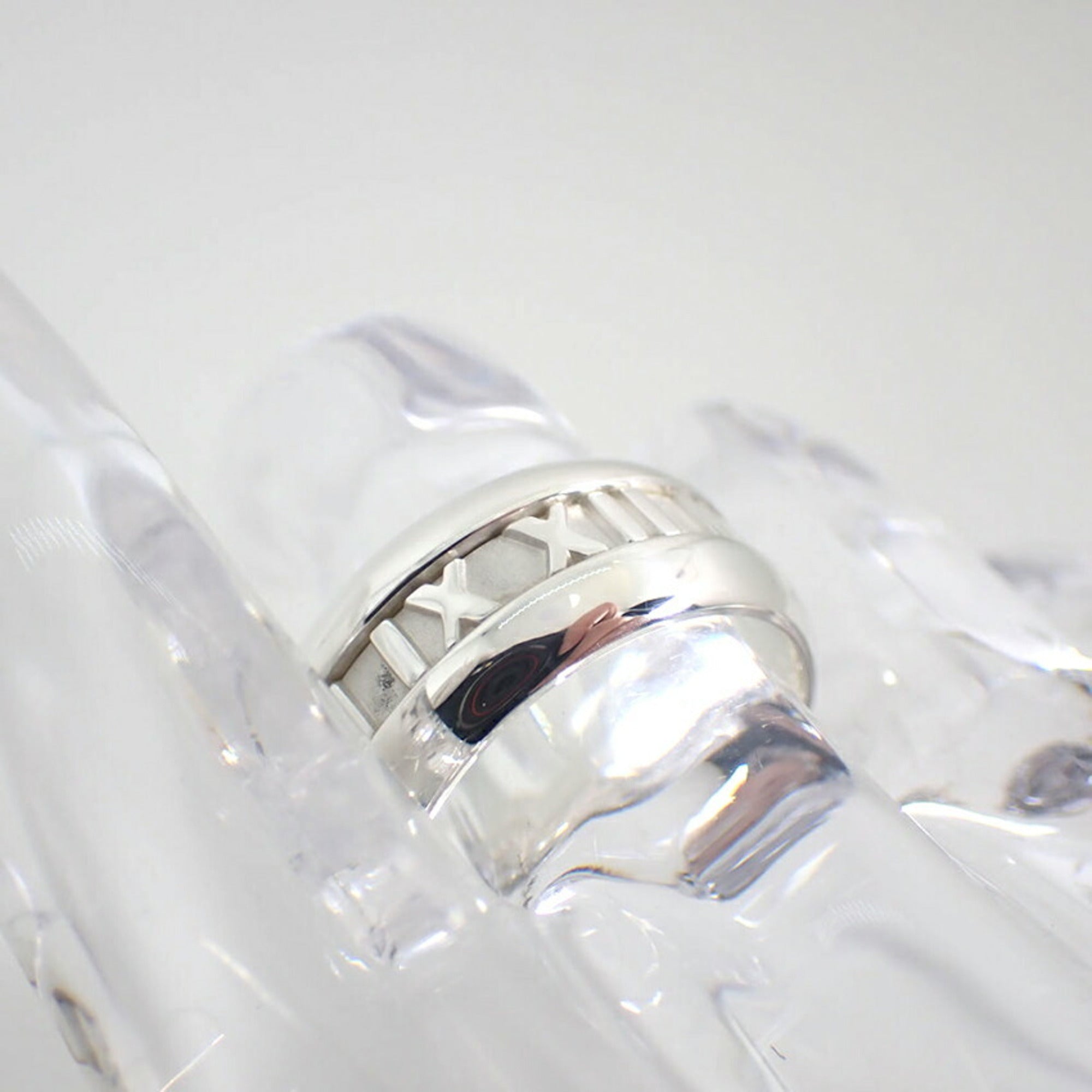 Tiffany Sterling Silver 925 Band Ring (Pre-Owned)