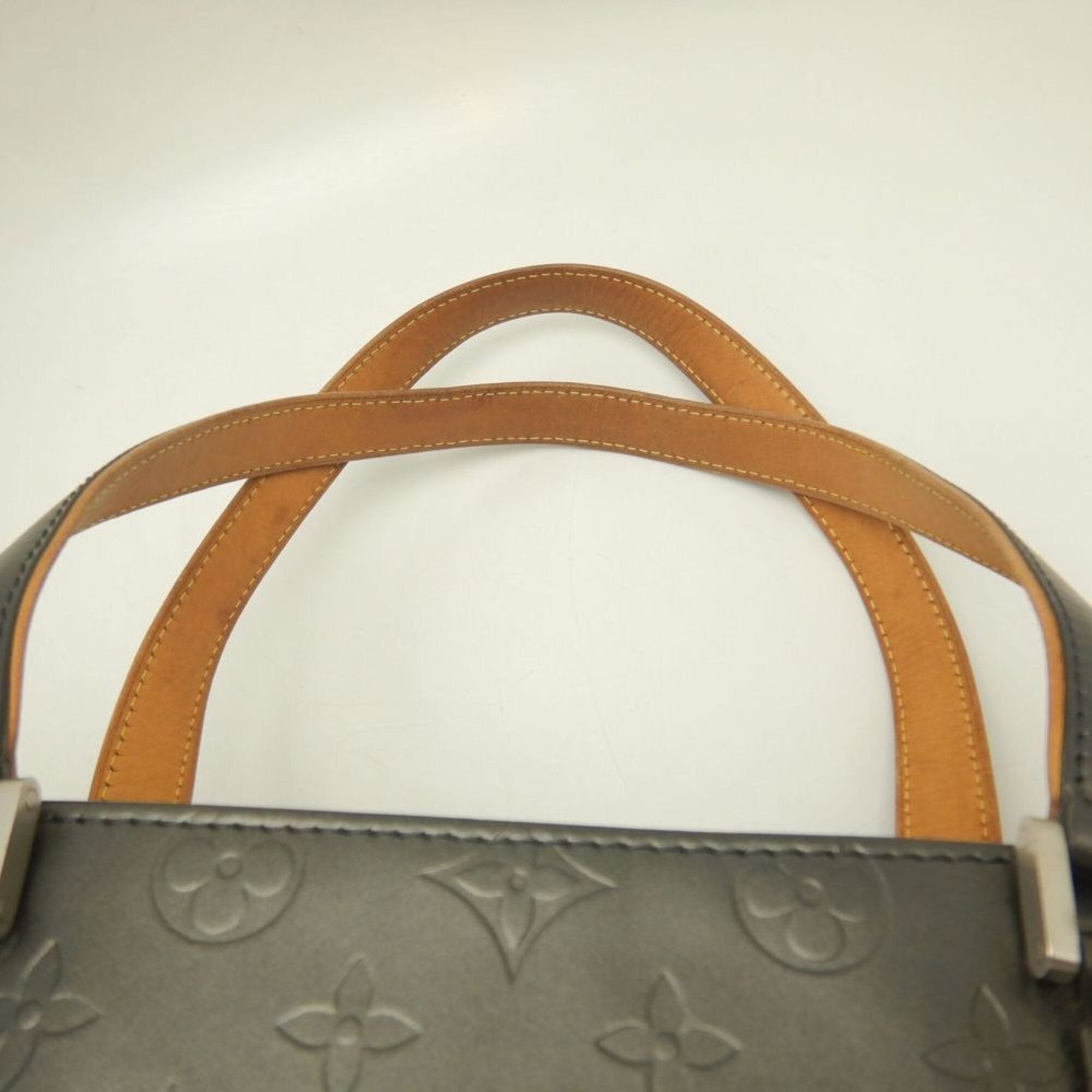 Louis Vuitton Monogram Noir Leather Tote Bag (Pre-Owned)