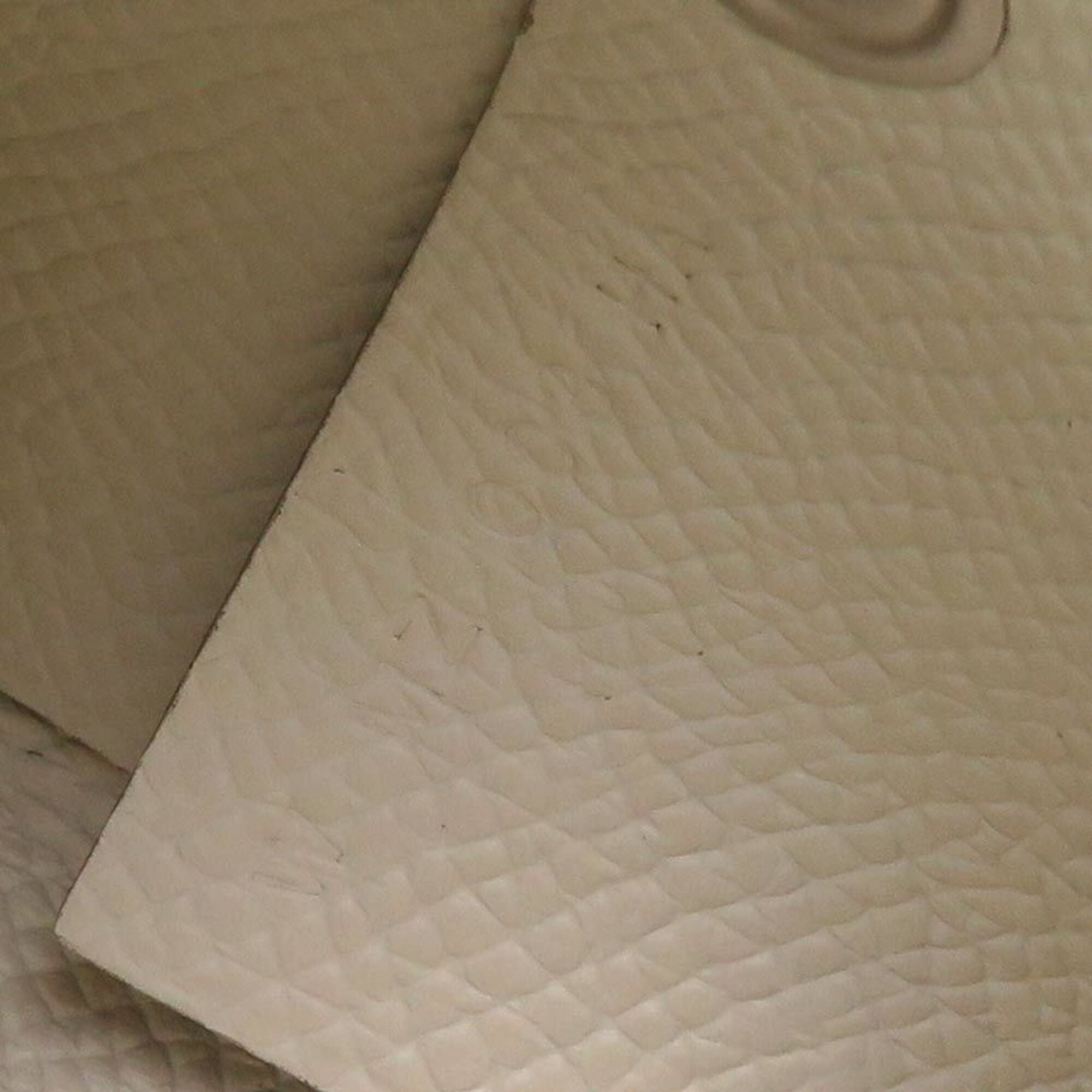 Hermes White Epsom Leather Coin Purse/Coin Case (Pre-Owned)