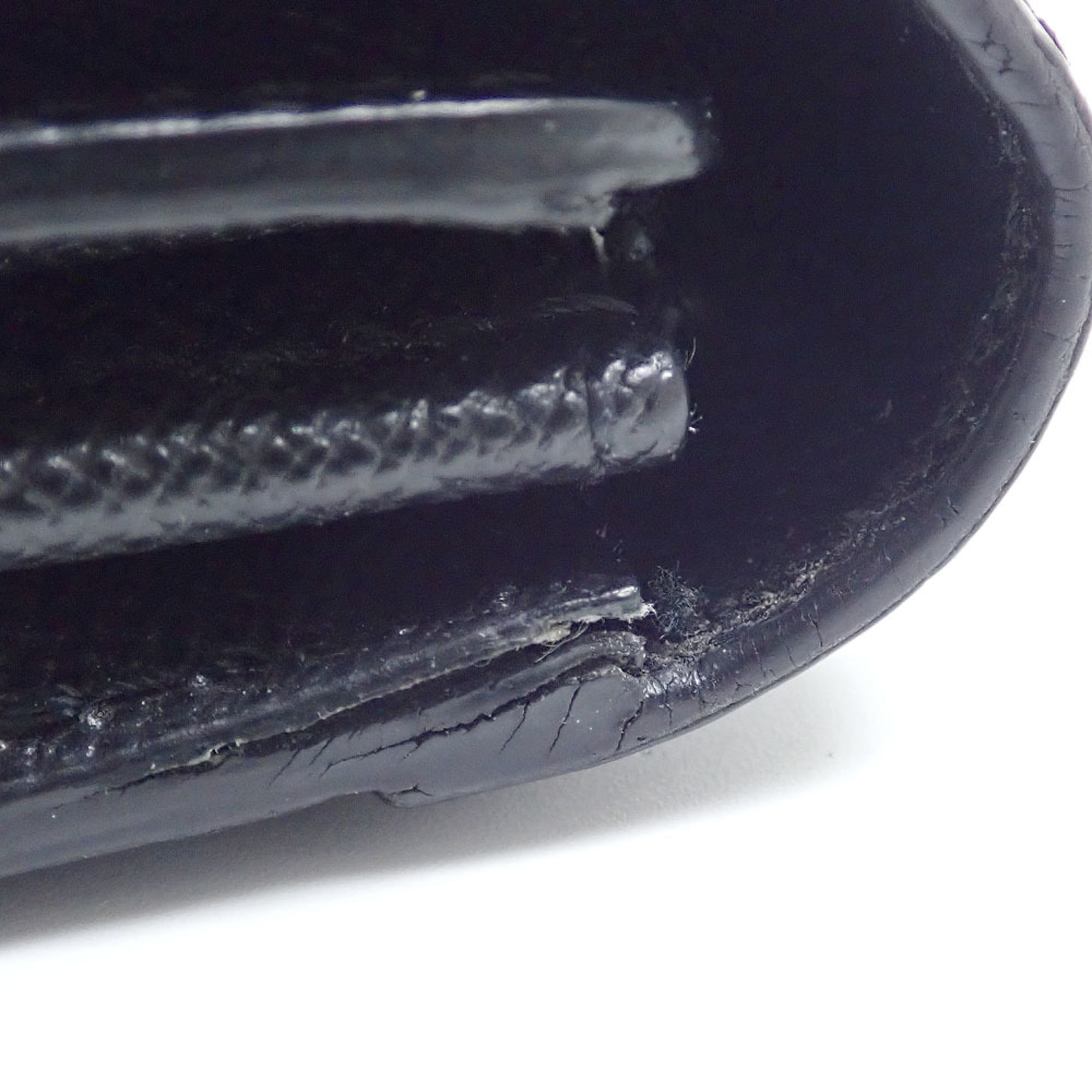 Louis Vuitton Epi Noir Epi Leather Long Wallet (Bi-Fold) (Pre-Owned)