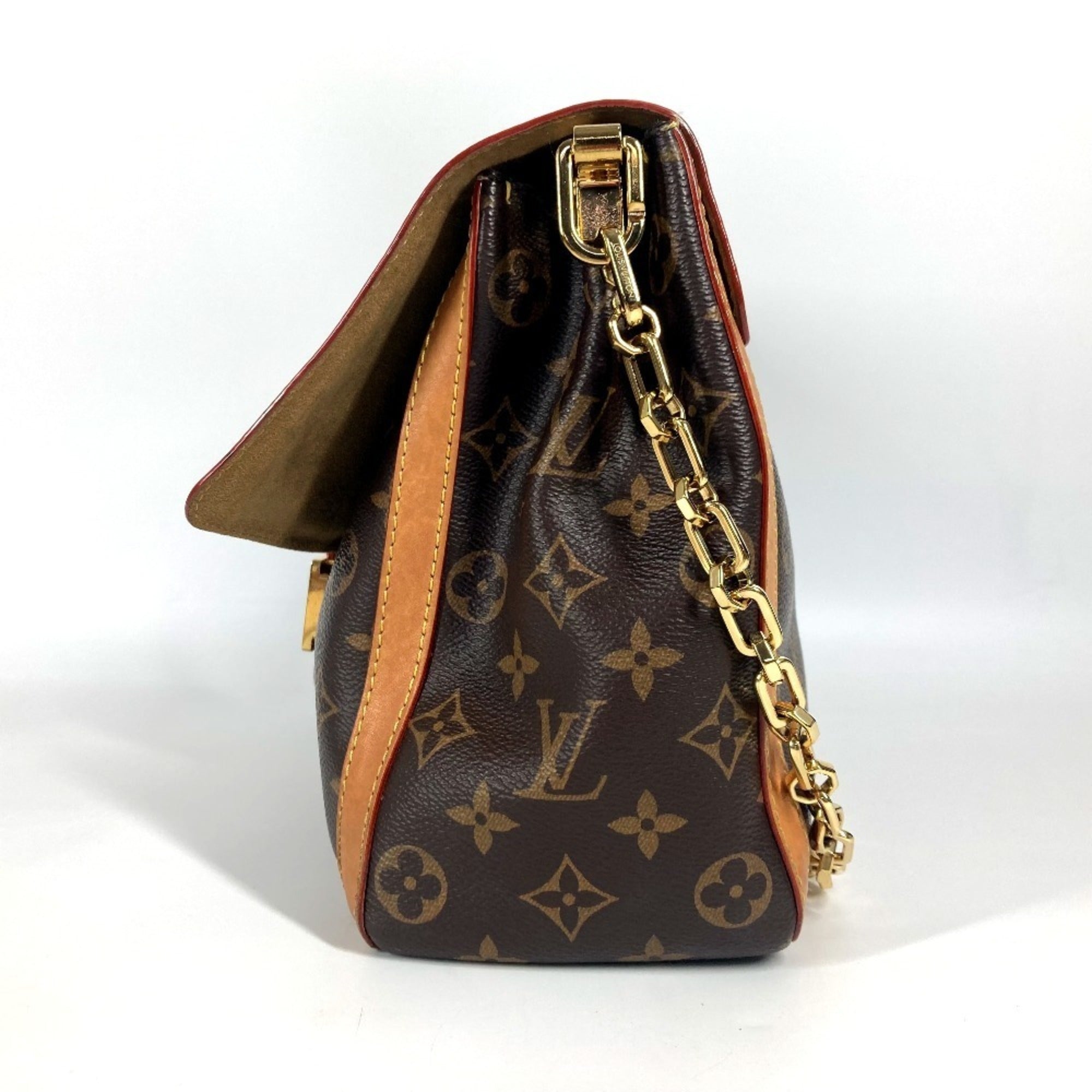Louis Vuitton Brown Monogram Monogram Handbag Shoulder Bag (Pre-Owned)