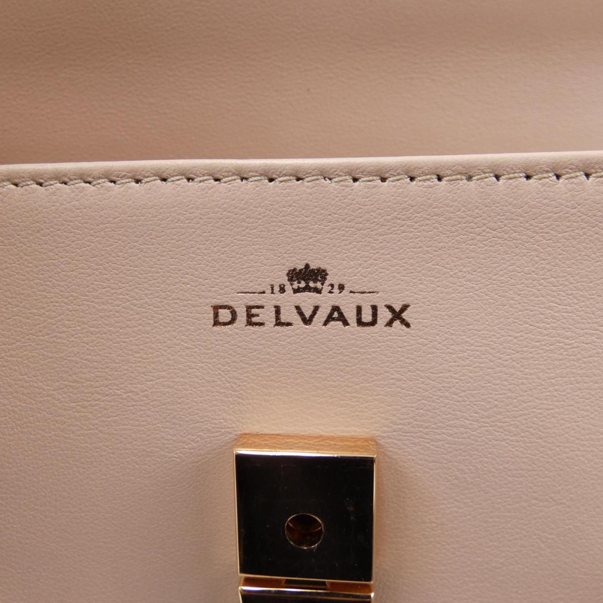 Delvaux Pink Leather Handbag (Pre-Owned)