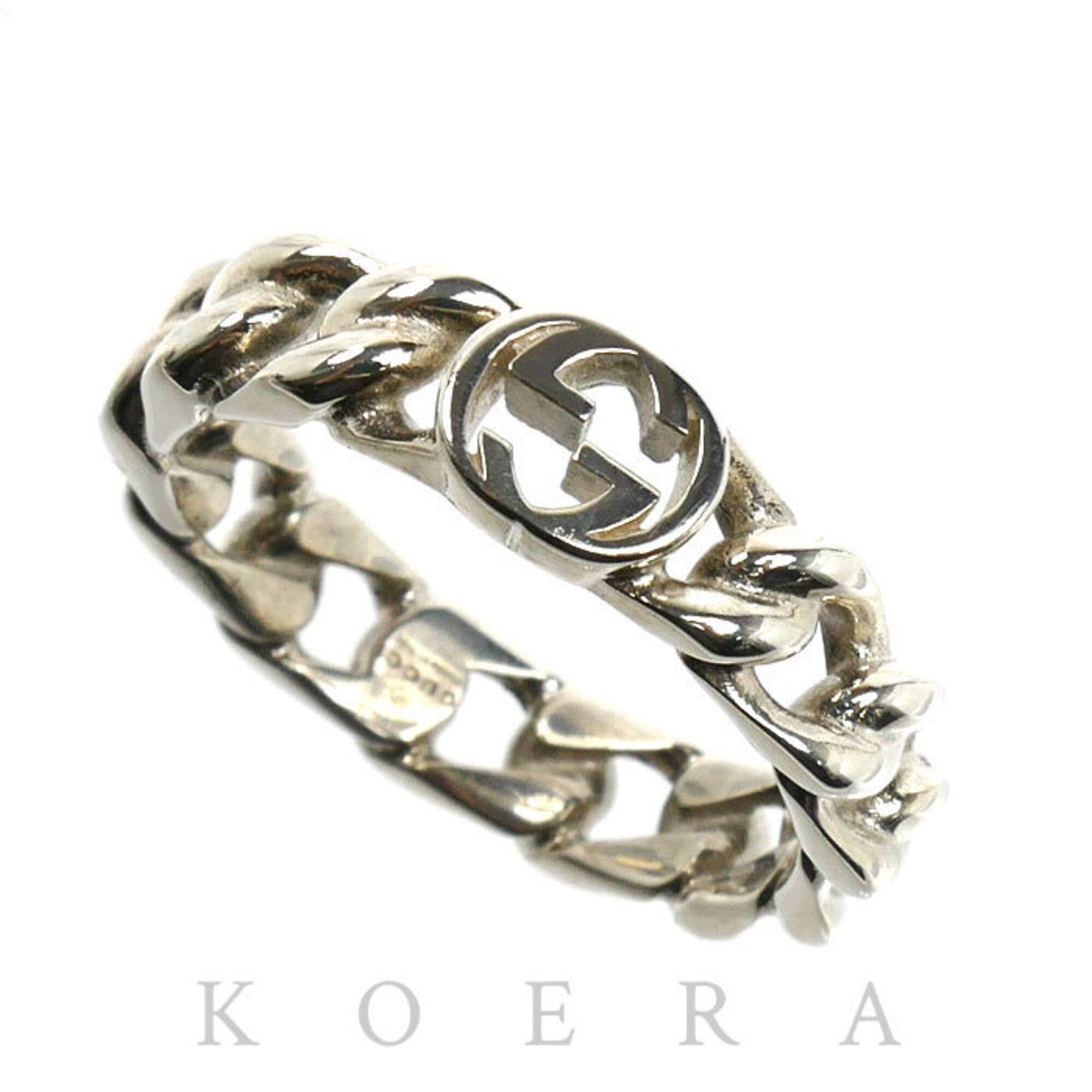 Gucci Silver 925 Band Ring (Pre-Owned)
