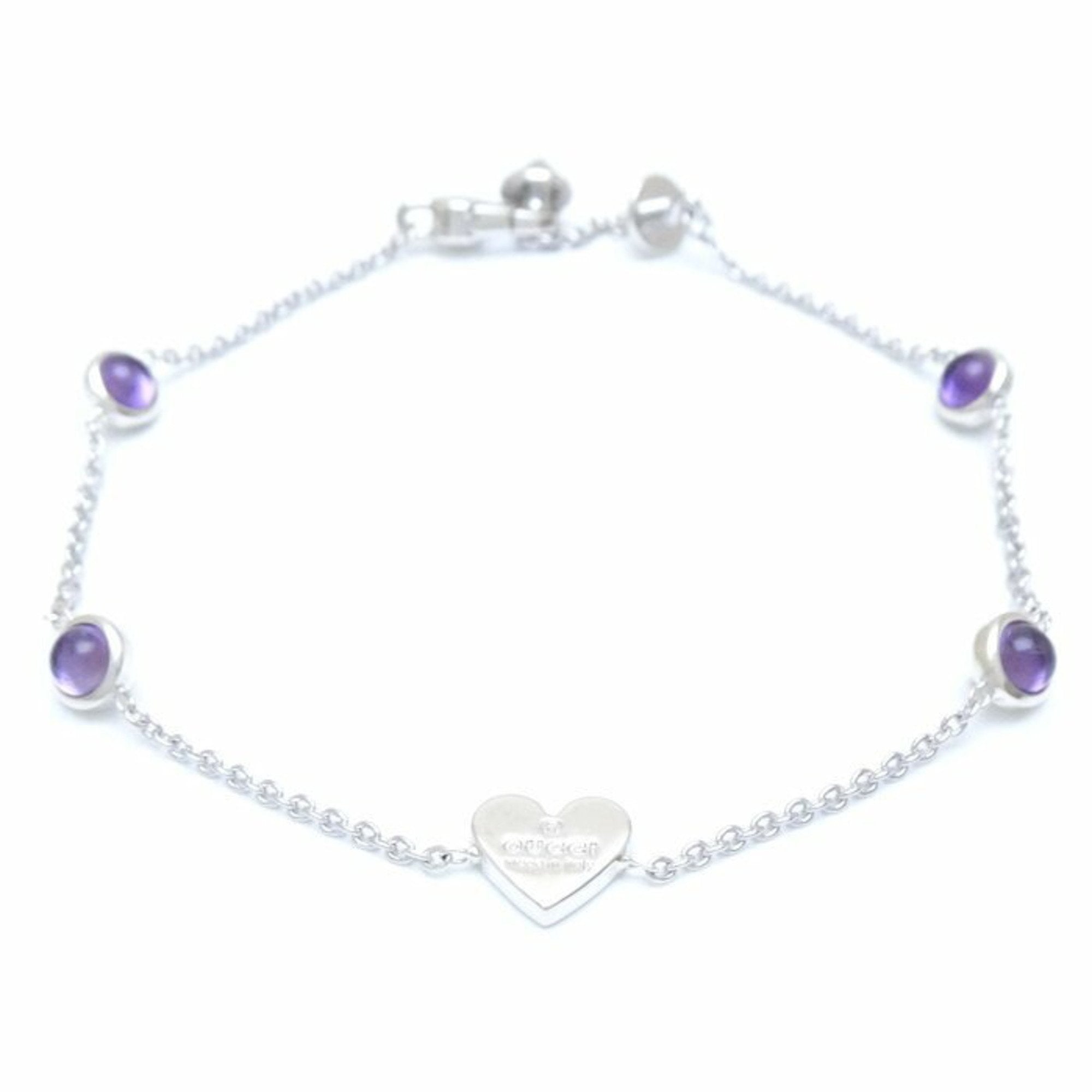 Gucci Silver Silver 925 Charm Bracelet (Pre-Owned)