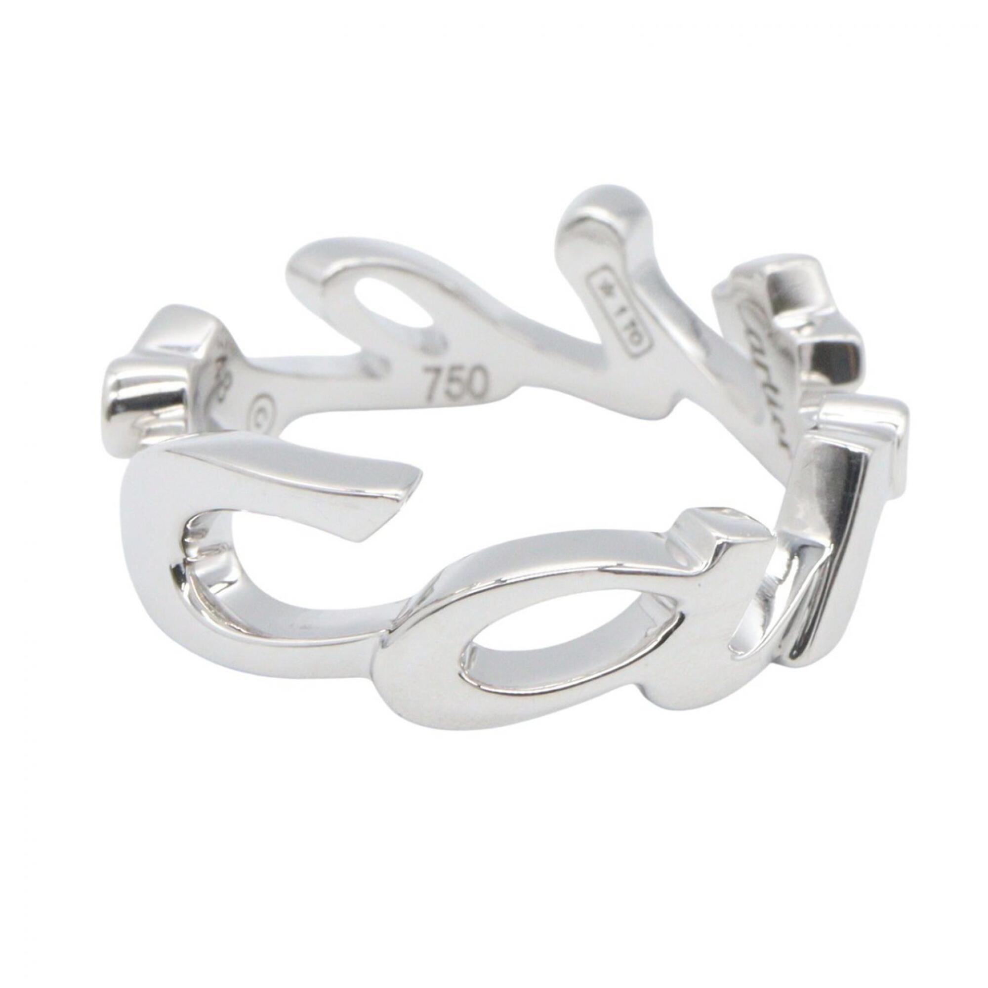 Cartier White Gold White Gold (18K) Band Ring (Pre-Owned)