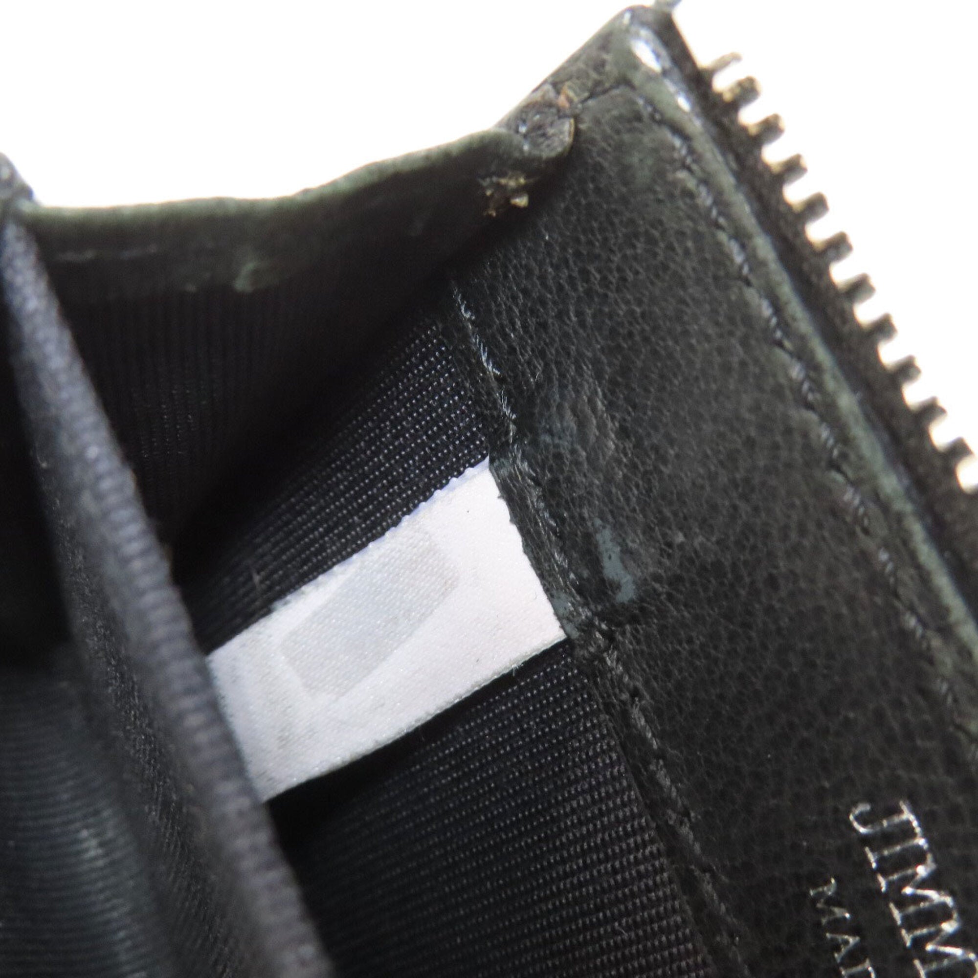 Jimmy Choo Black Leather Coin Purse/Coin Case (Pre-Owned)