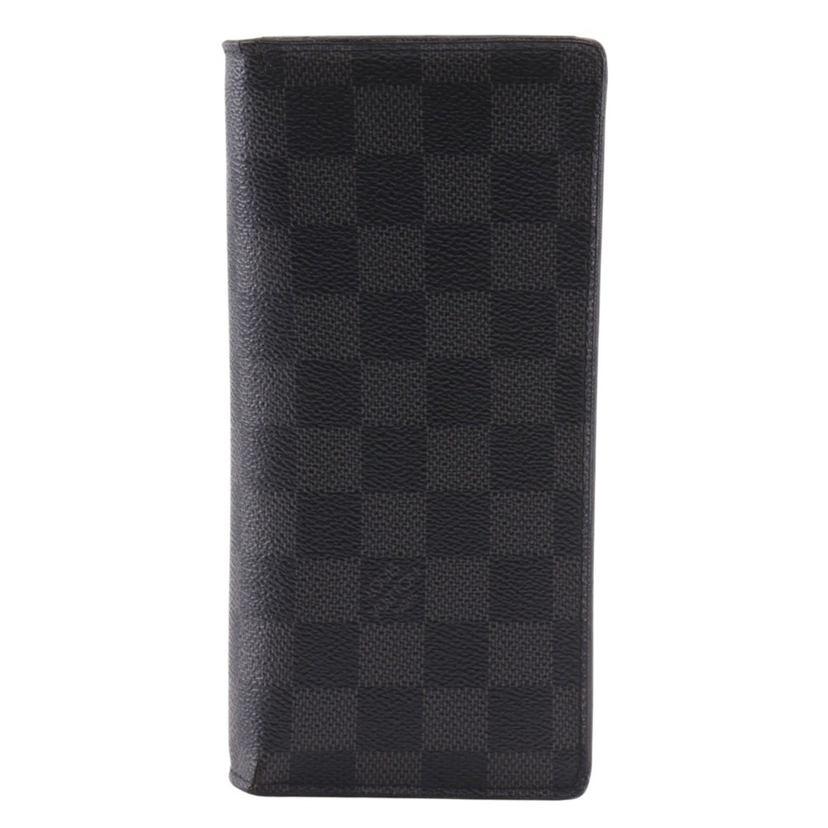 Louis Vuitton Damier Graphite Black Damier Graphite Long Wallet (Bi-Fold) (Pre-Owned)