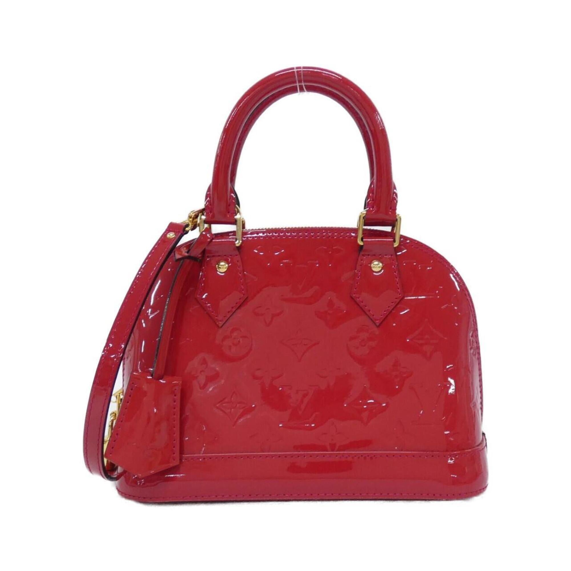 Louis Vuitton Cerise Red Color Leather Handbag (Pre-Owned)