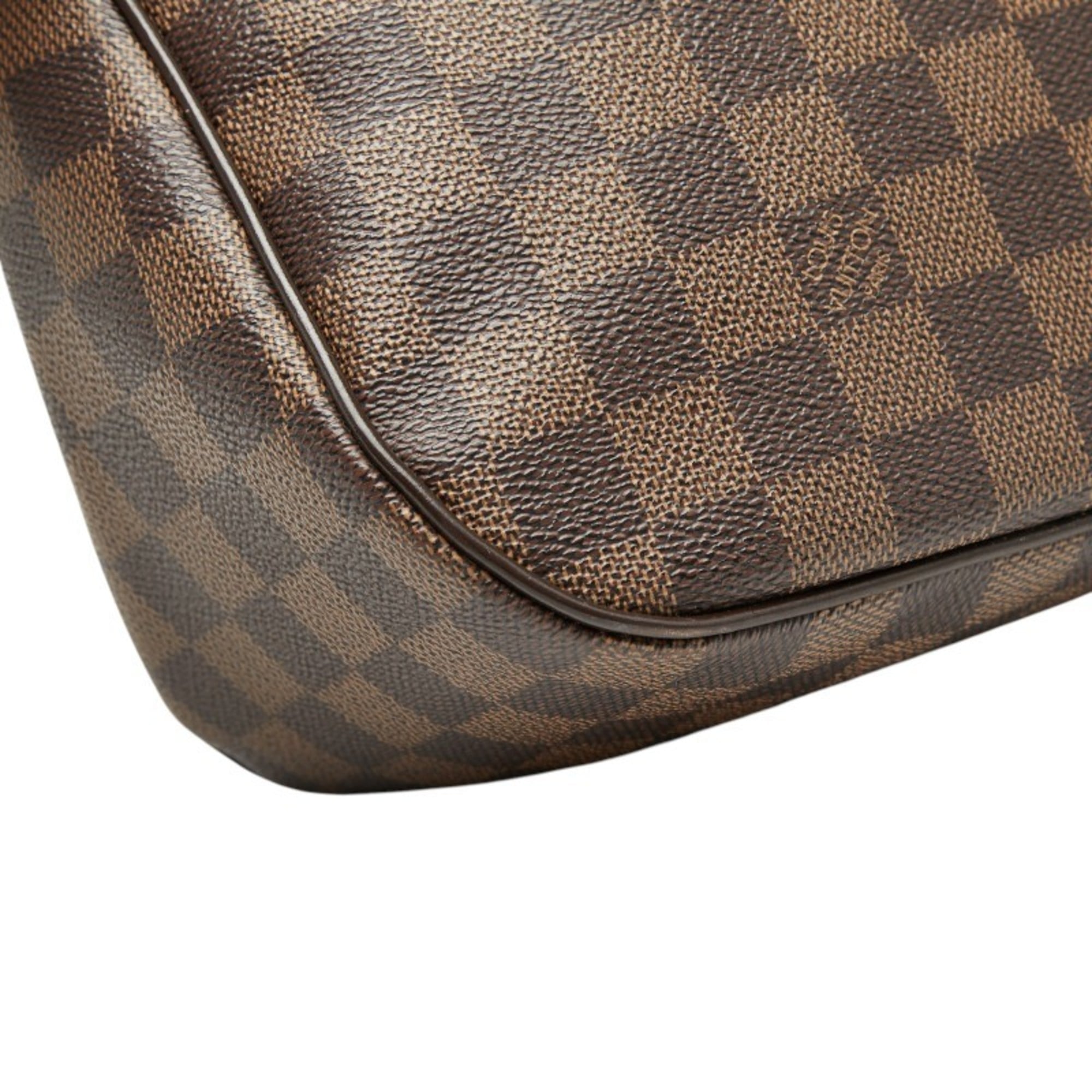 Louis Vuitton Brown Pvc Leather Shoulder Bag (Pre-Owned)