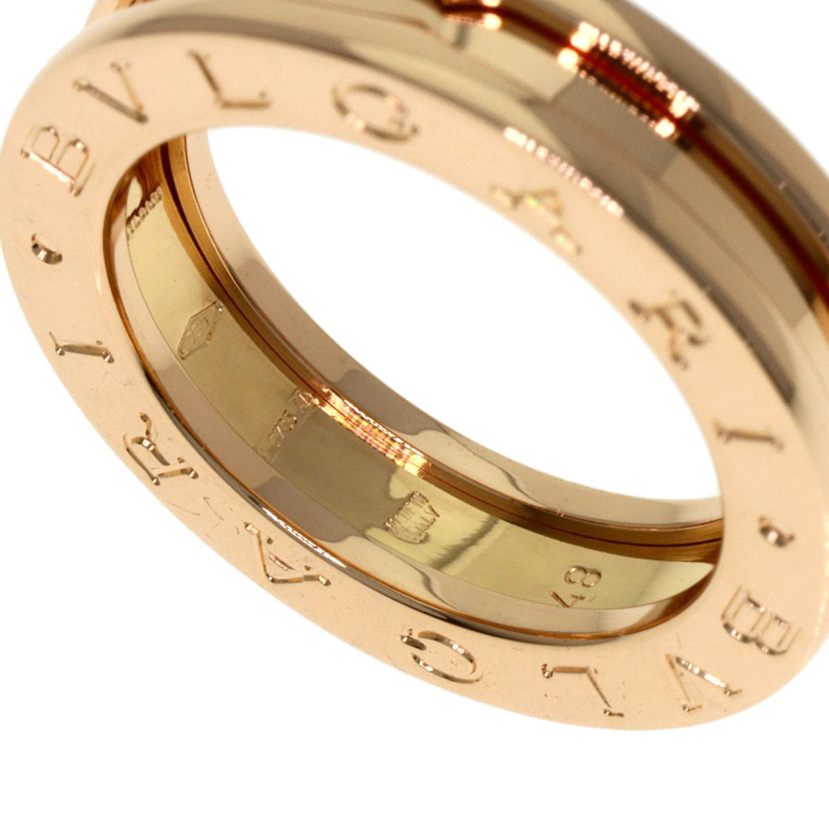 Bvlgari Pink Gold Pink Gold (18K) Band Ring (Pre-Owned)