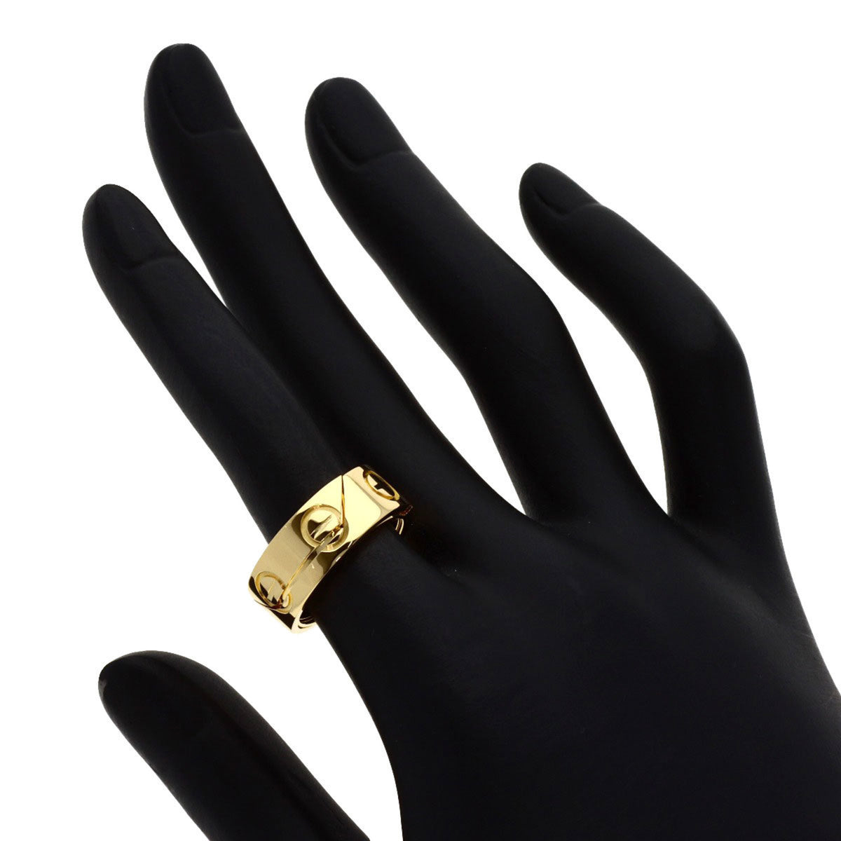 Cartier Love Yellow Gold (18K) Band Ring (Pre-Owned)