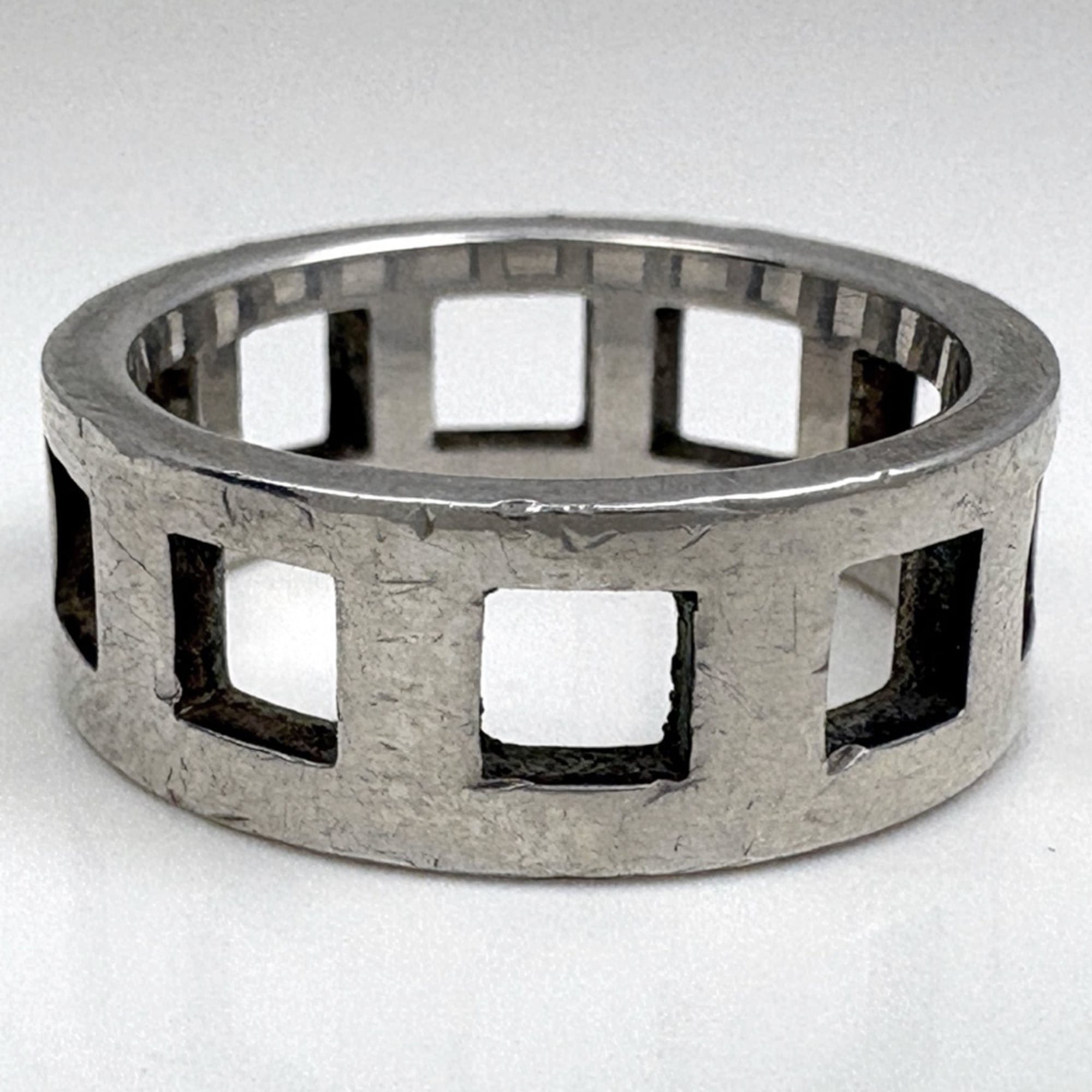 Gucci Silver 925 Band Ring (Pre-Owned)