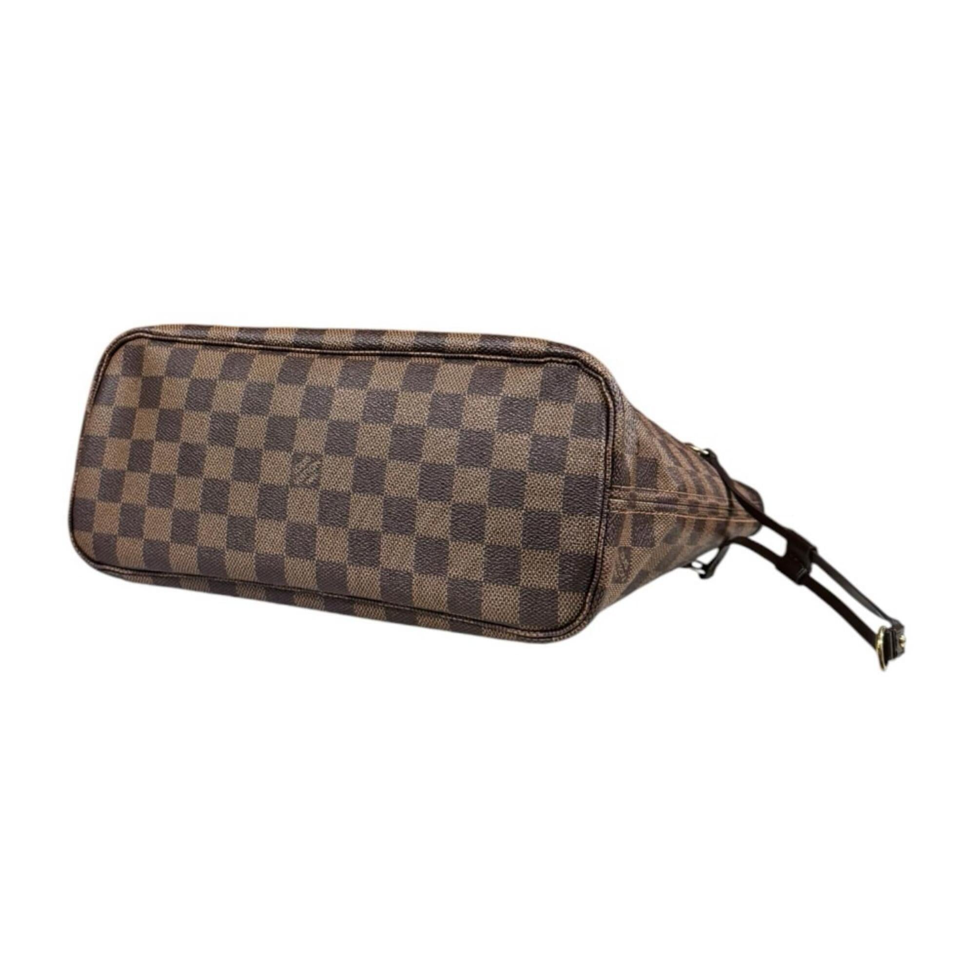 Louis Vuitton Damier Brown Damier Canvas Tote Bag (Pre-Owned)