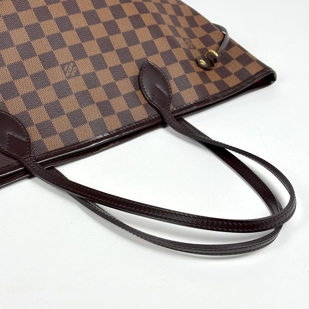 Louis Vuitton Brown Damier Canvas Shoulder Bag Tote Bag (Pre-Owned)