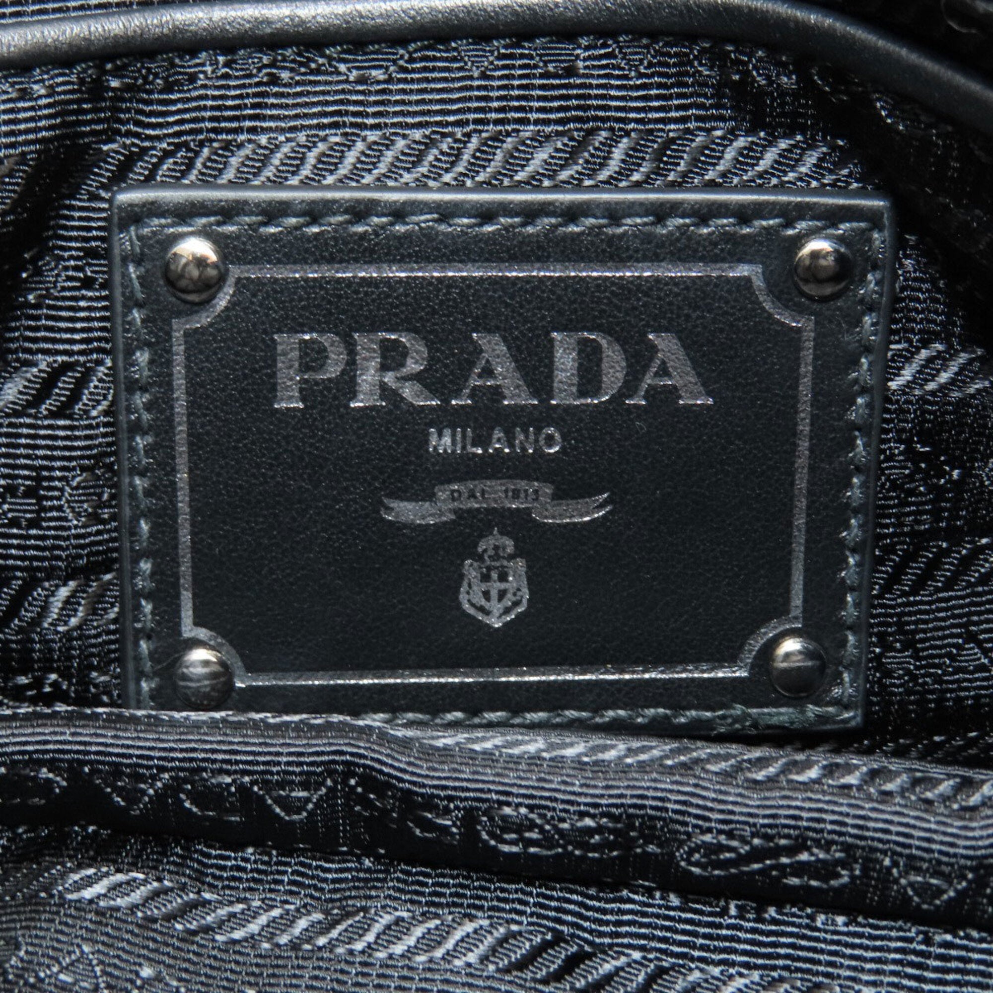 Prada Black Nylon Tote Bag (Pre-Owned)