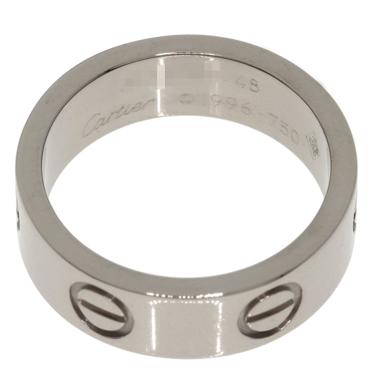 Cartier White Gold (18K) Band Ring (Pre-Owned)
