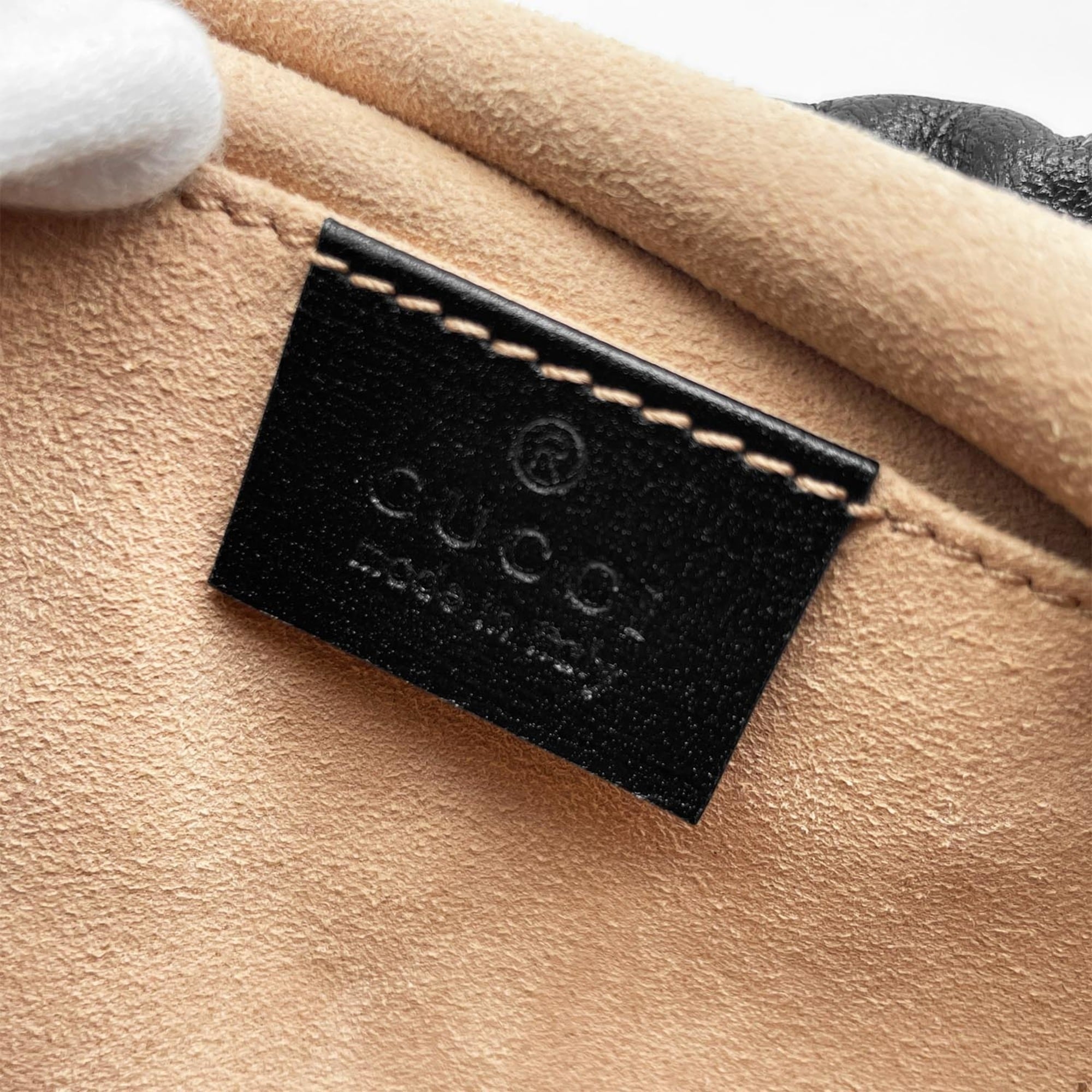 Gucci Horsebit Black Leather Shoulder Bag (Pre-Owned)