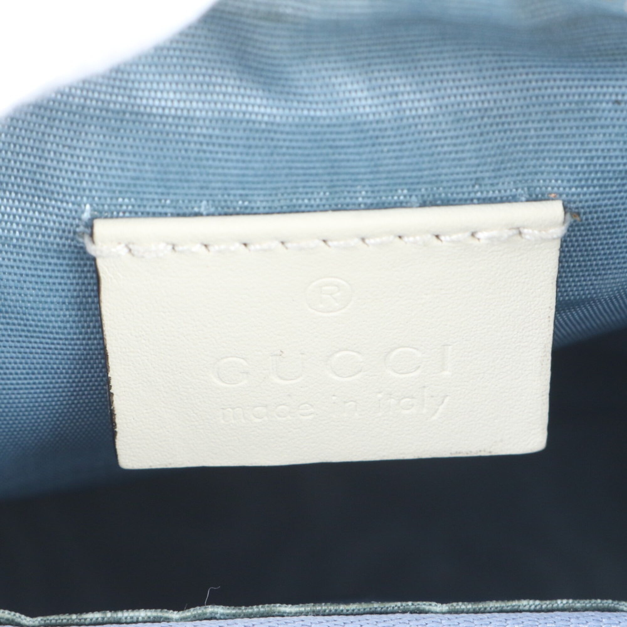 Gucci Ivory Leather Shoulder Bag (Pre-Owned)