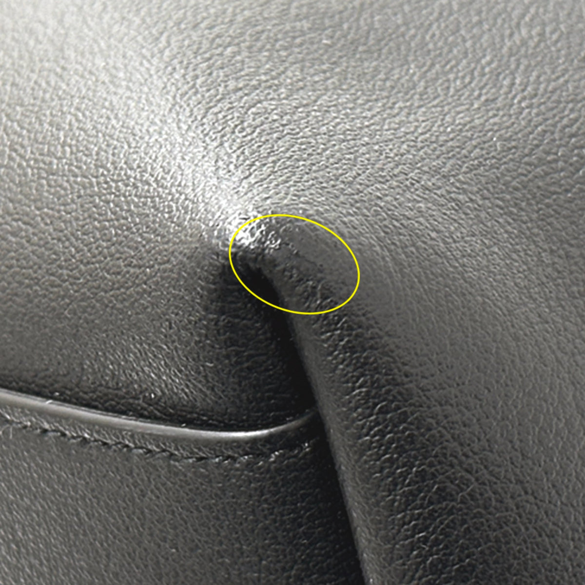 Saint Laurent Black Leather Tote Bag (Pre-Owned)