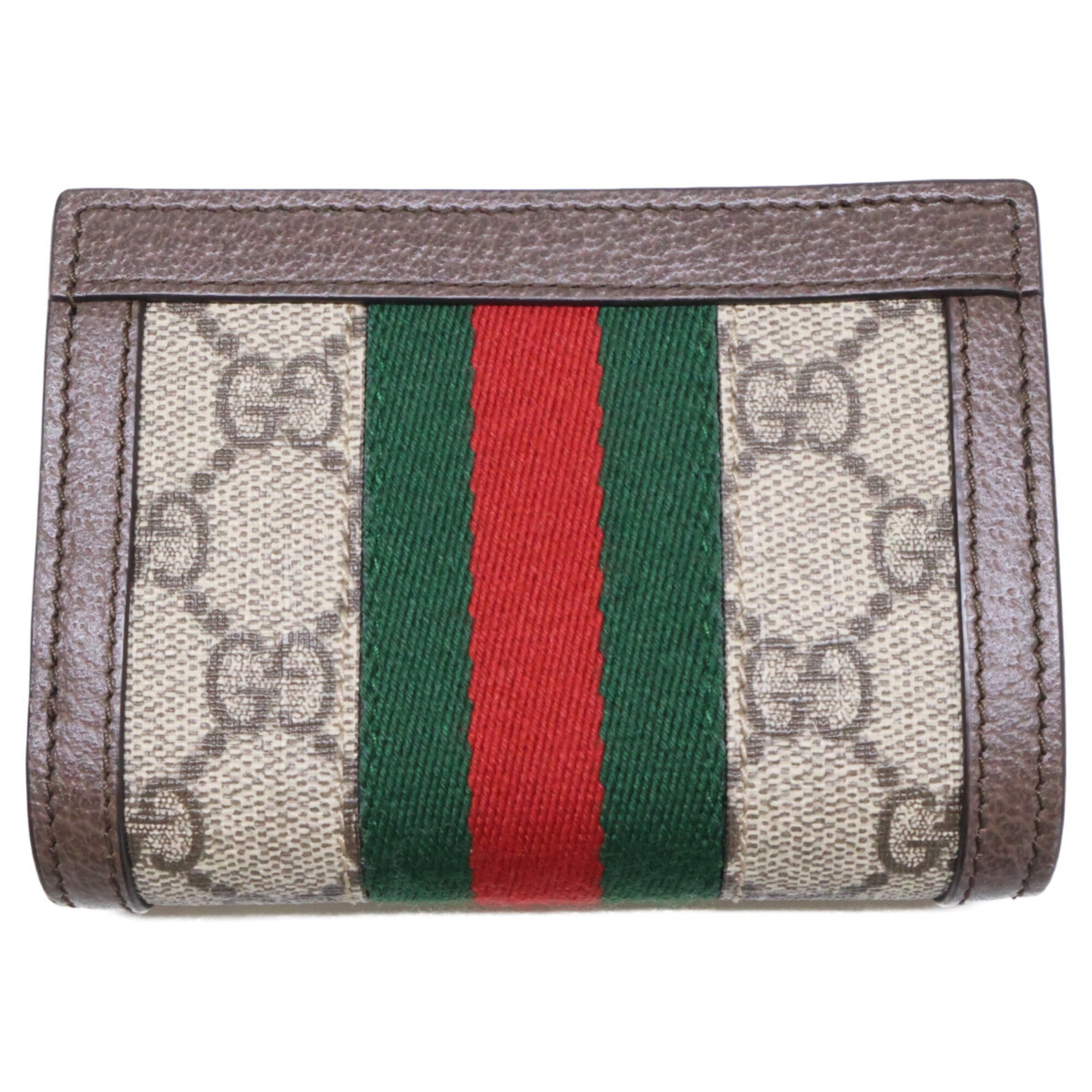 Gucci Beige Gg Canvas Wallet (Bi-Fold) (Pre-Owned)
