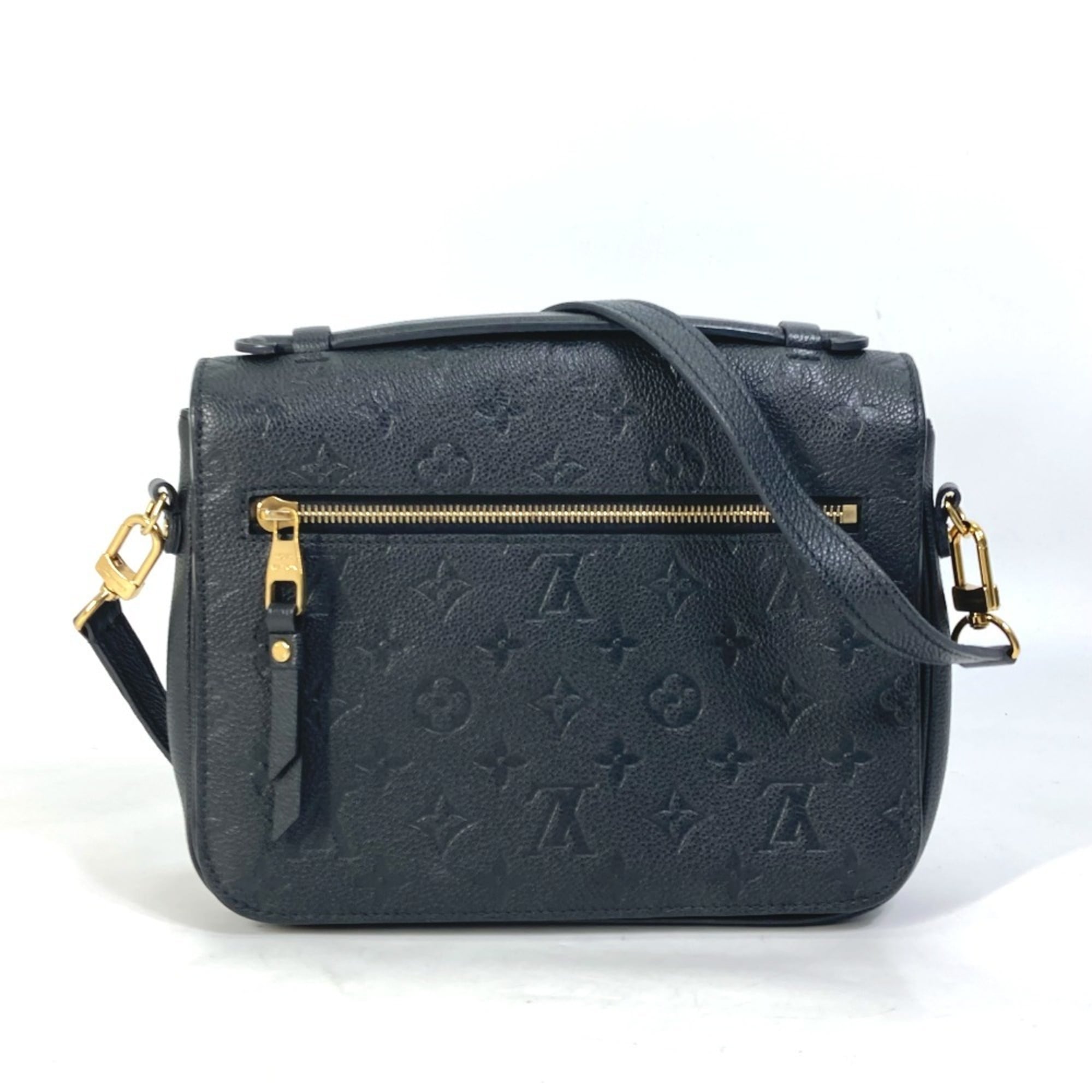 Louis Vuitton Monogram Empreinte Black Noir Monogram Empreinte Handbag Shoulder Bag (Pre-Owned)