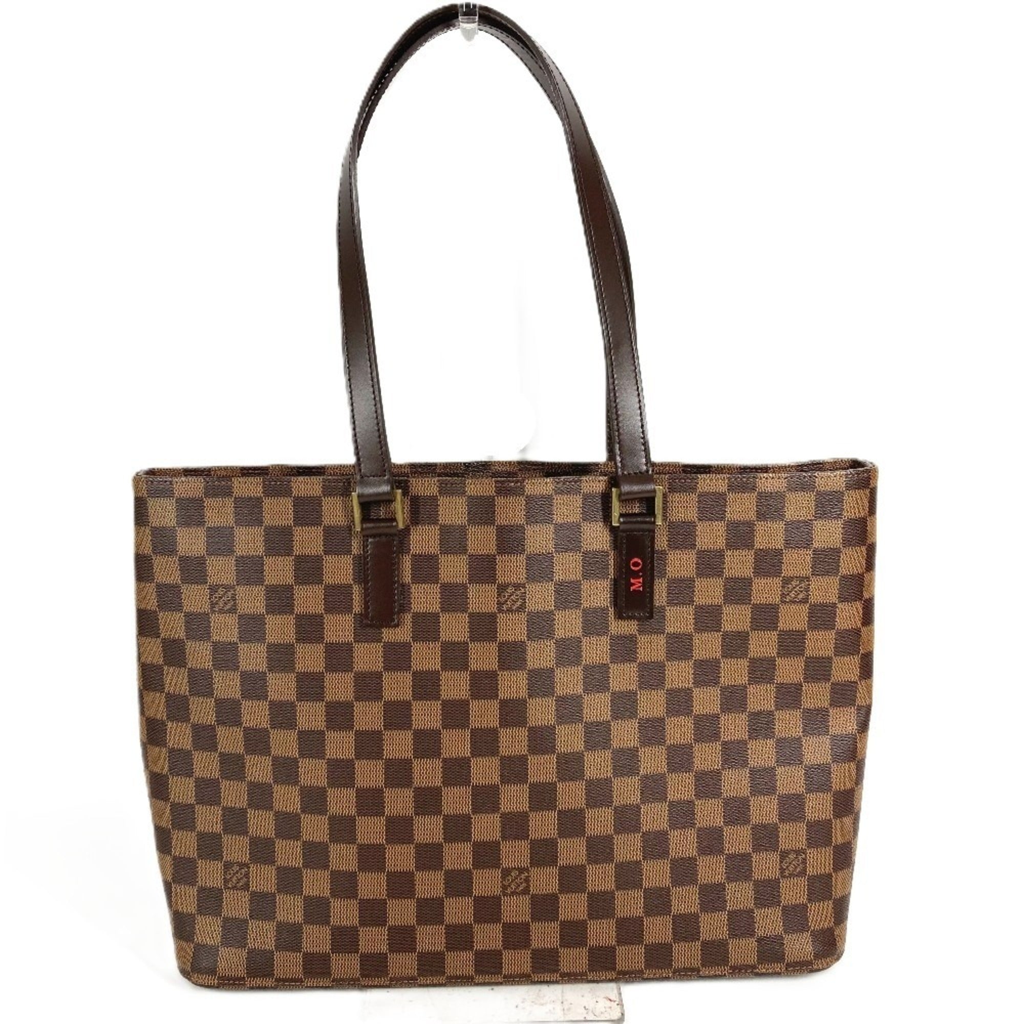 Louis Vuitton Brown Damier Canvas Ebene Damier Canvas Shoulder Bag Tote Bag (Pre-Owned)