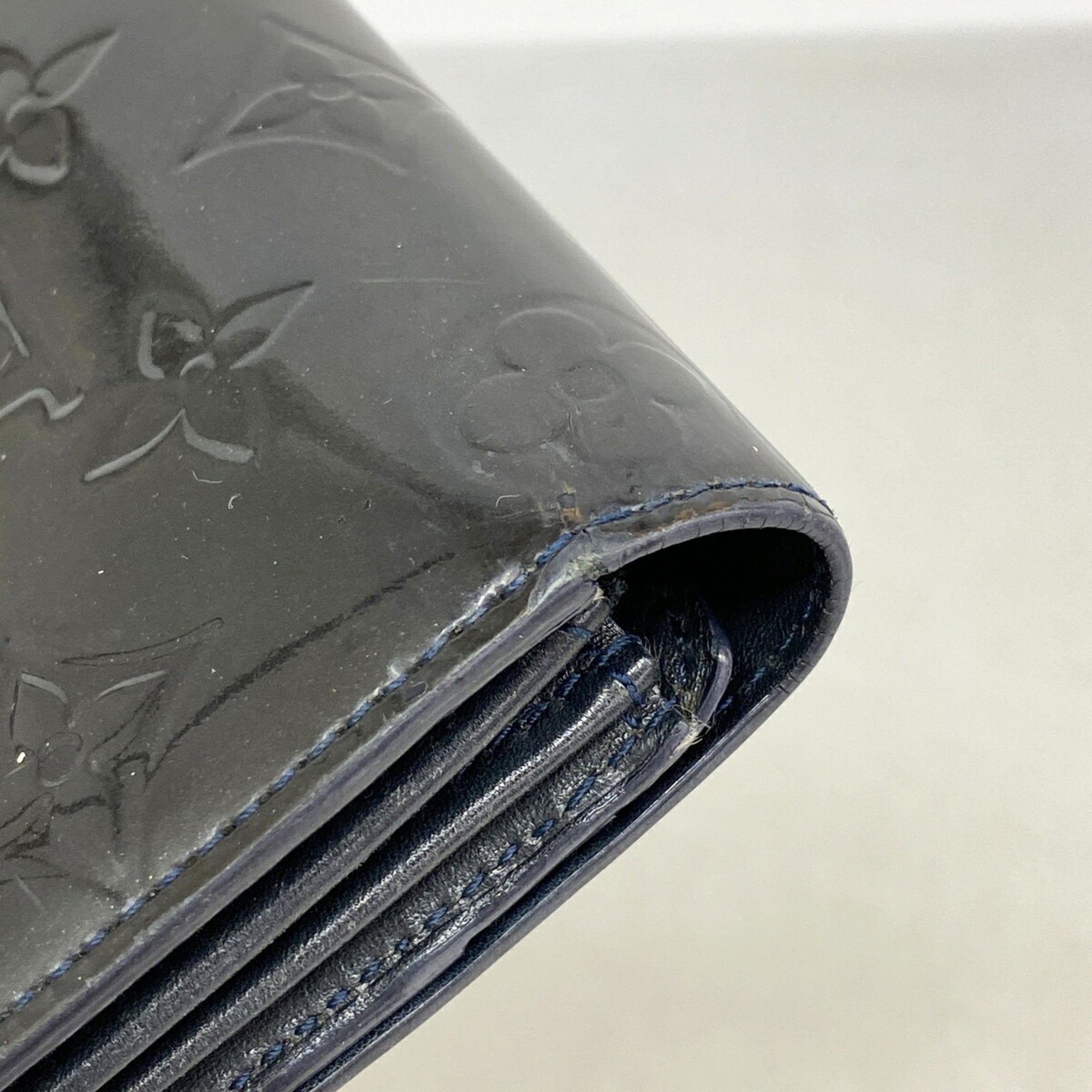 Louis Vuitton Blue Infini Long Wallet (Bi-Fold) (Pre-Owned)