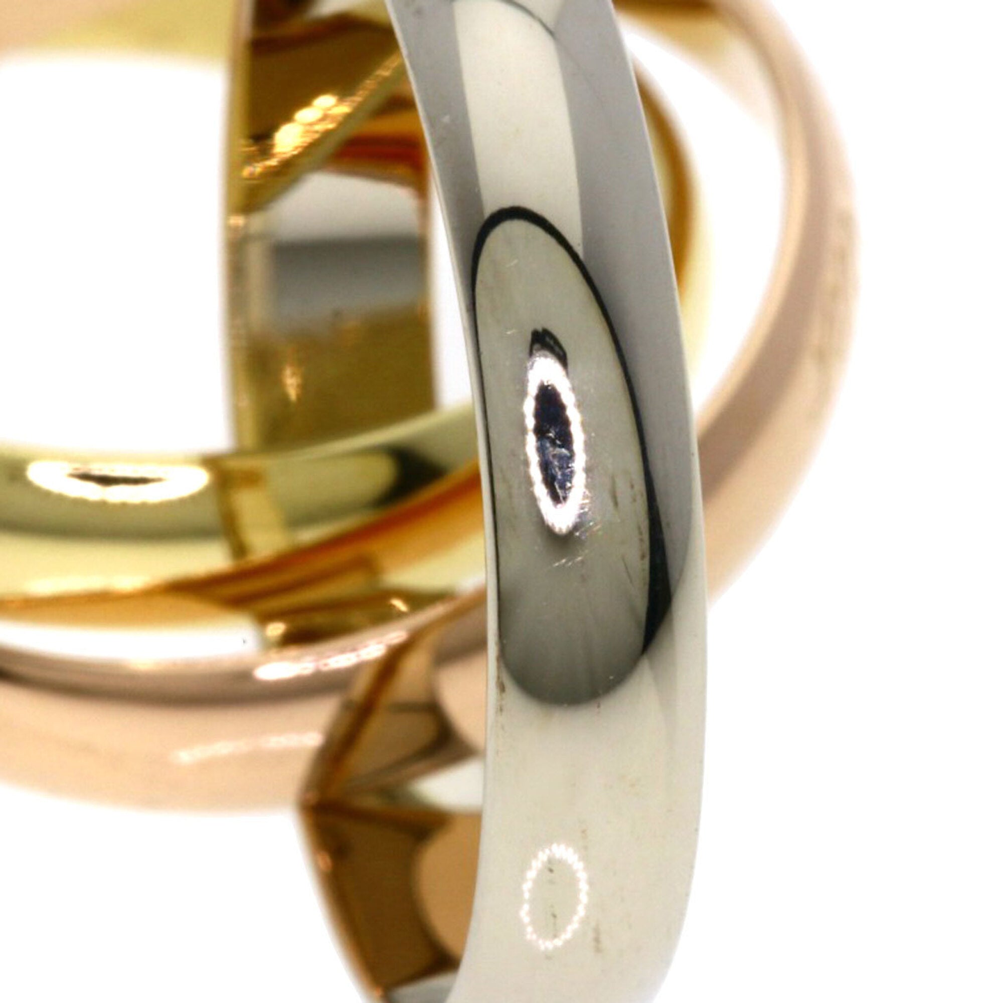 Cartier Trinity Yellow Gold (18K) Pink Gold (18K) White Gold (18K) Band Ring (Pre-Owned)