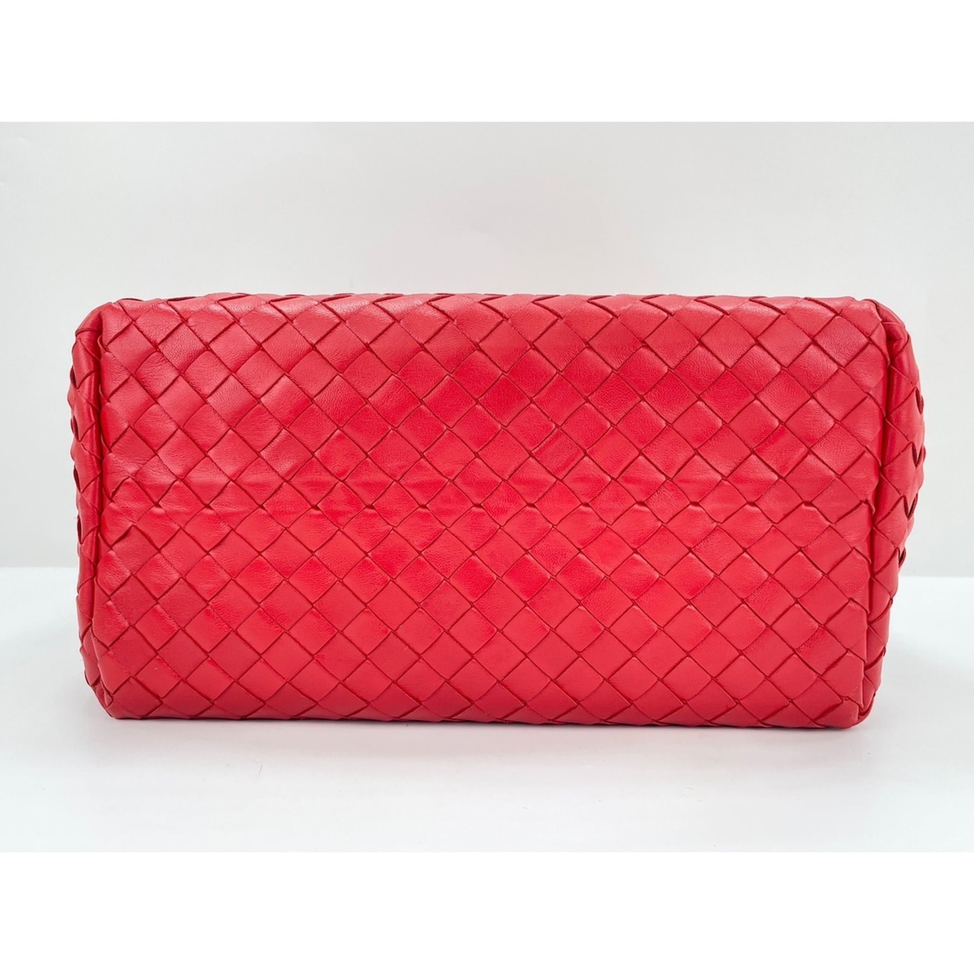 Bottega Veneta Red Color Handbag (Pre-Owned)