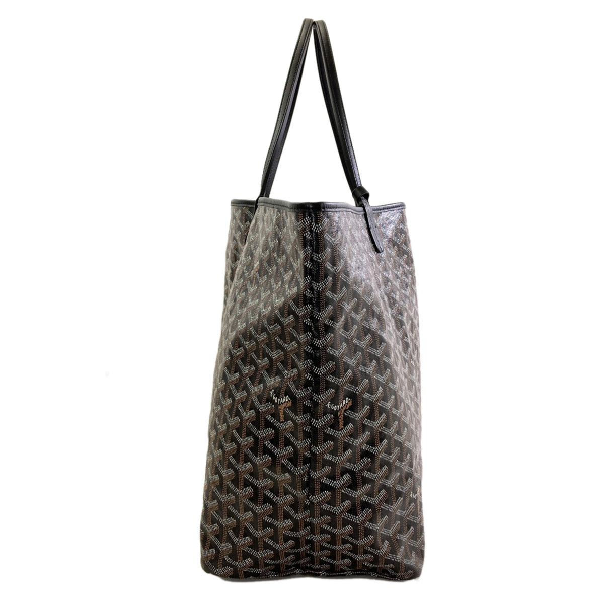 Goyard Black Pvc Tote Bag (Pre-Owned)