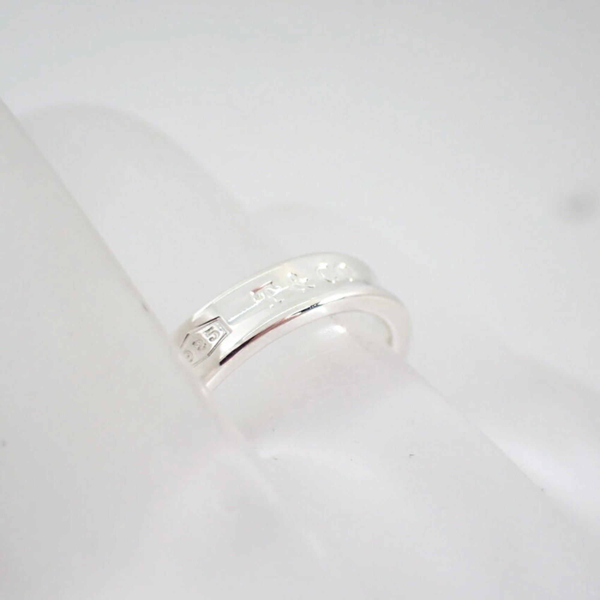 Tiffany Sterling Silver 925 Band Ring (Pre-Owned)