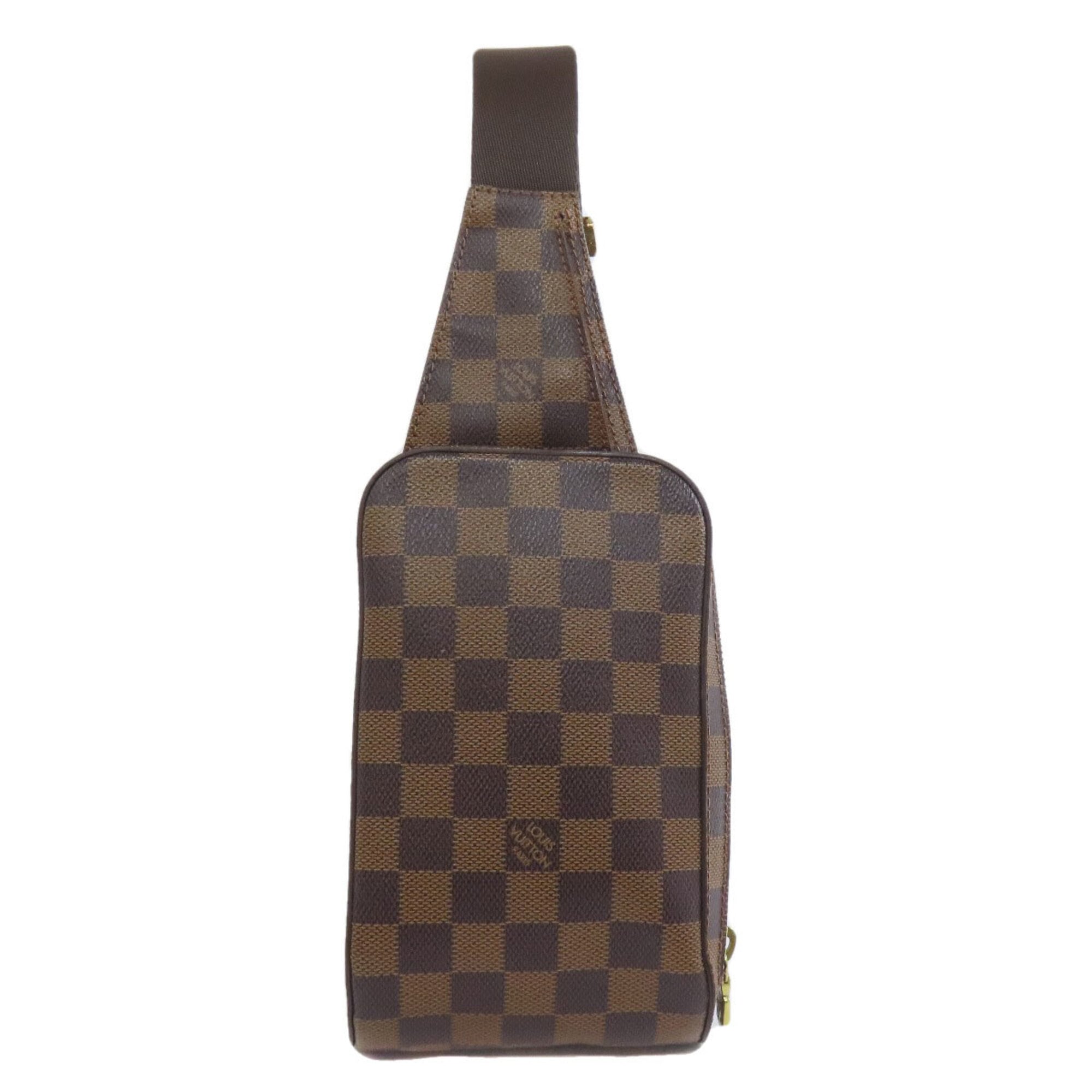 Louis Vuitton Damier Damier Canvas Ebene Damier Canvas Sling Bag (Pre-Owned)