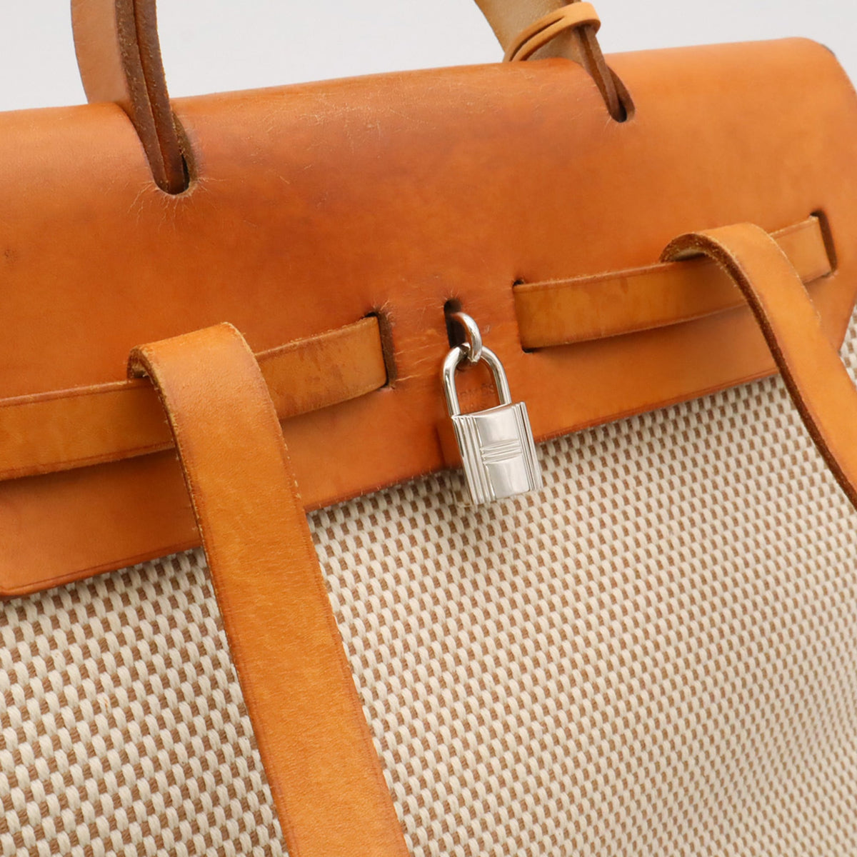 Hermes Beige Backpack Handbag (Pre-Owned)