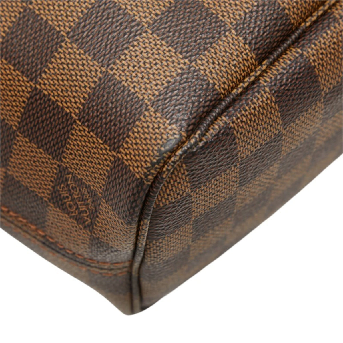 Louis Vuitton Damier Brown Cerise Red Color Pvc Leather Shoulder Bag Tote Bag (Pre-Owned)