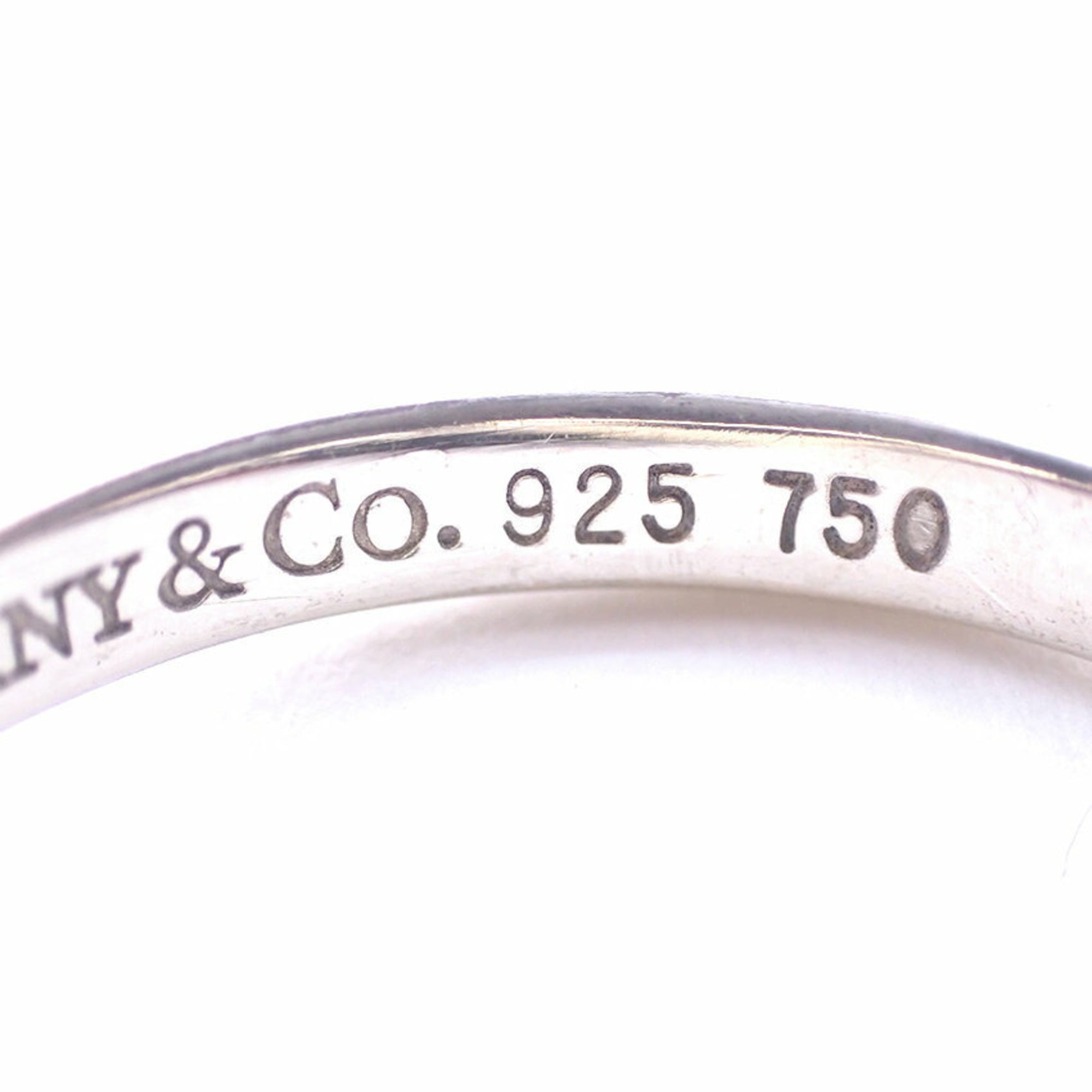 Tiffany Sterling Silver 925 Band Ring (Pre-Owned)