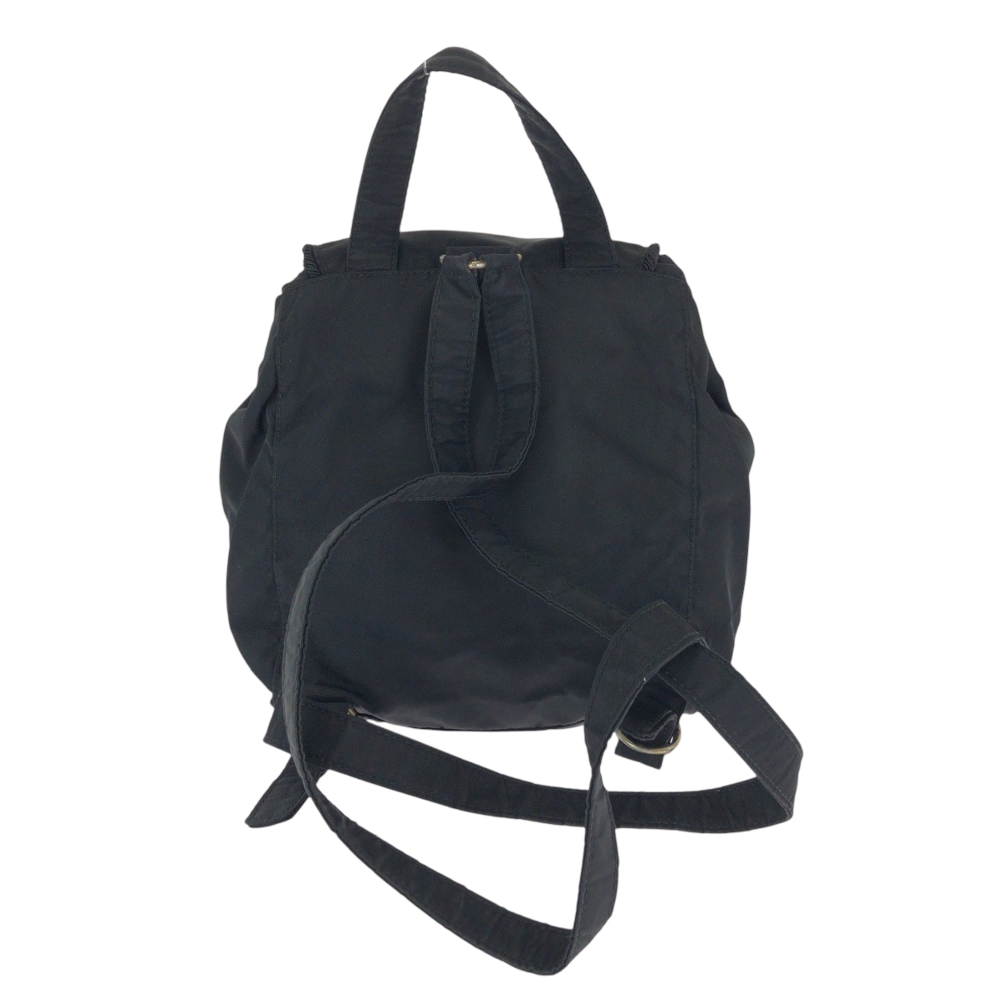 Prada Black Nylon Backpack (Pre-Owned)