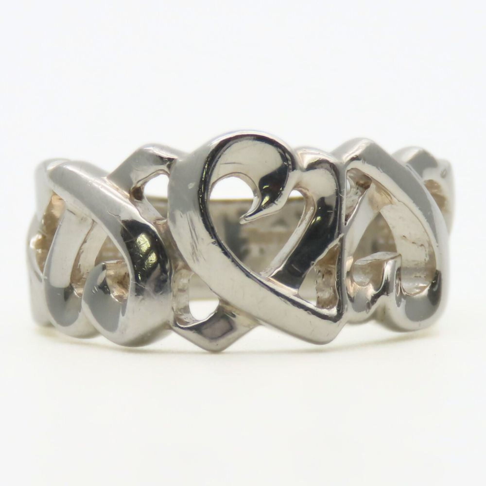 Tiffany Silver Silver 925 Band Ring (Pre-Owned)