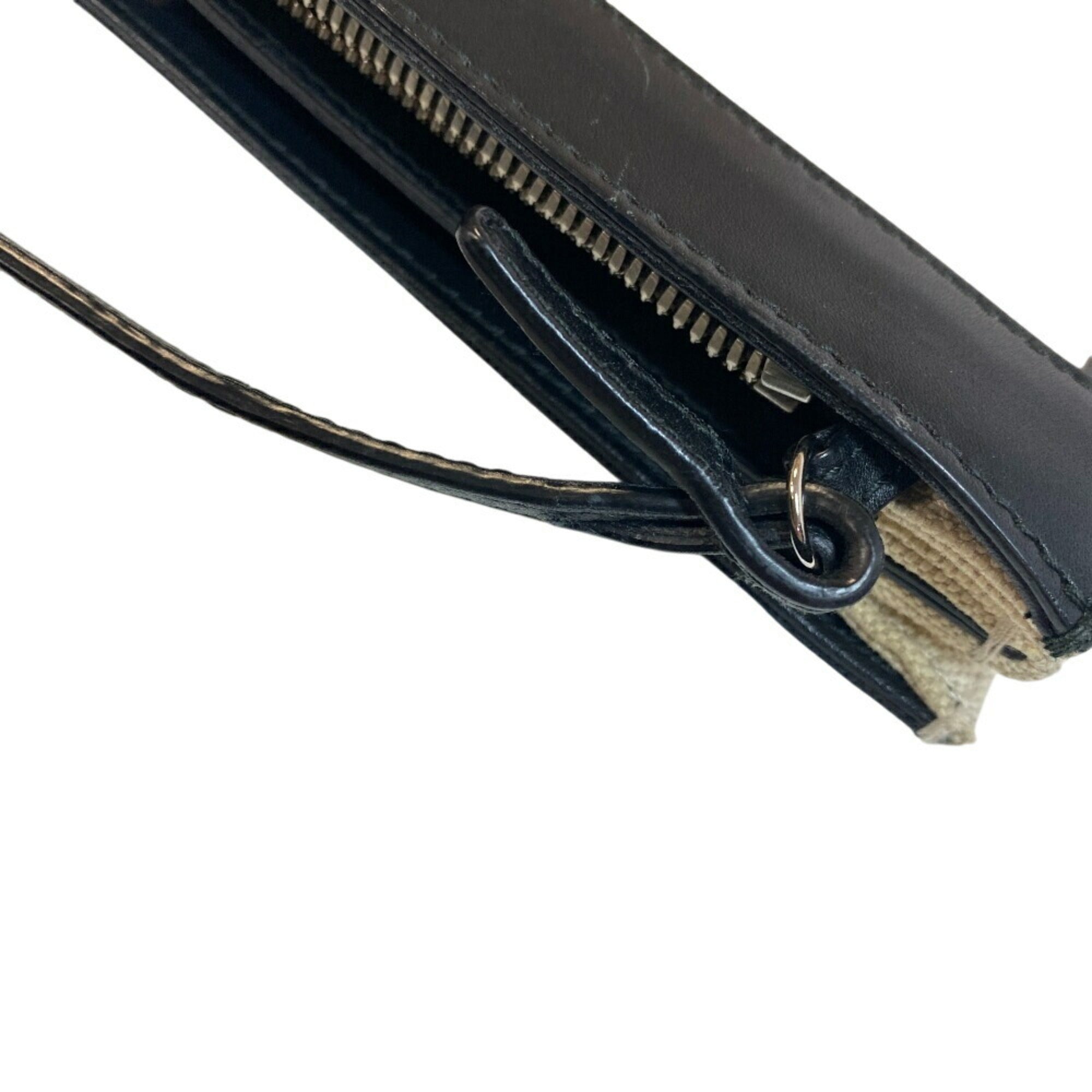 Balenciaga Beige Canvas Pochette Shoulder Bag (Pre-Owned)