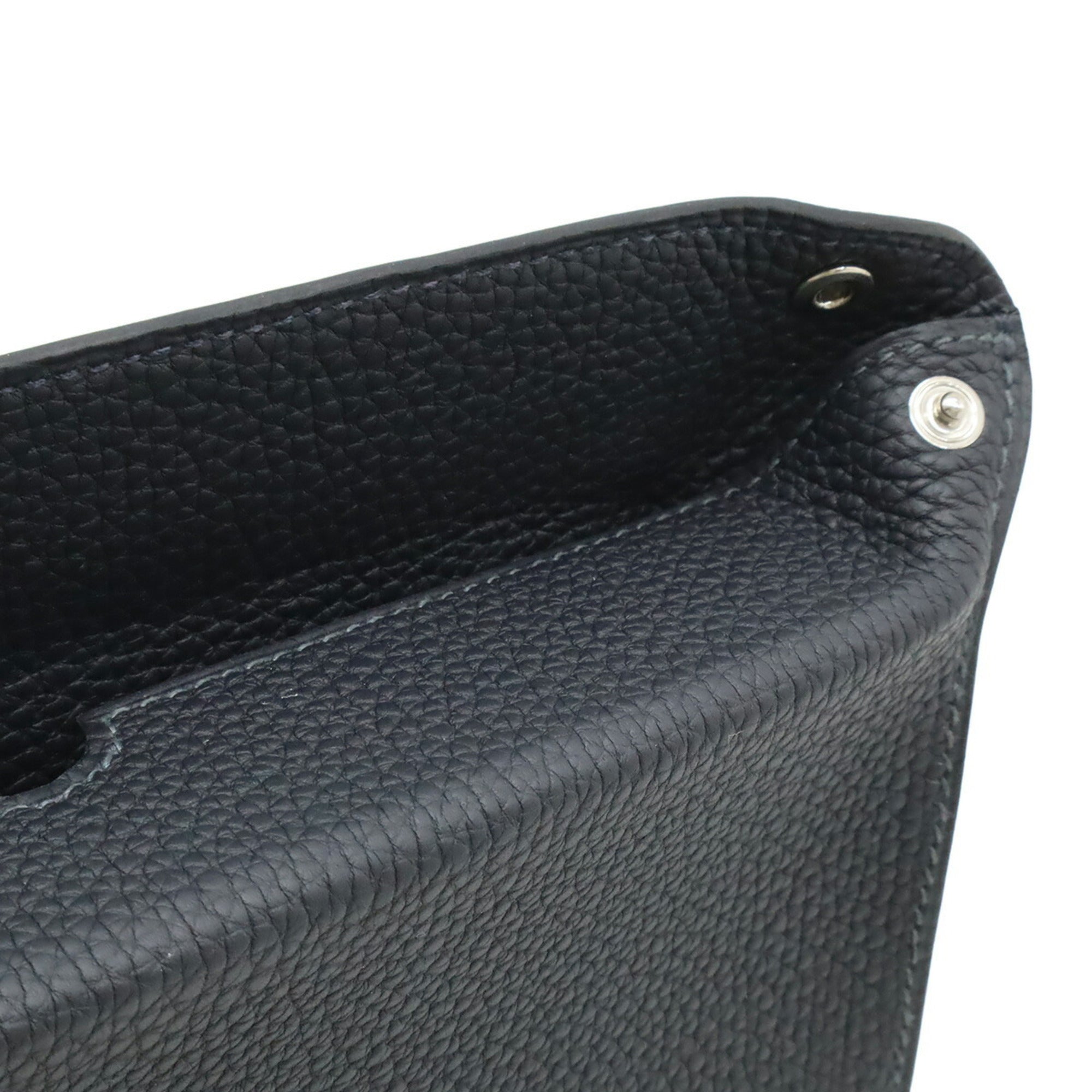 Hermes Black Togo Leather Shoulder Bag (Pre-Owned)