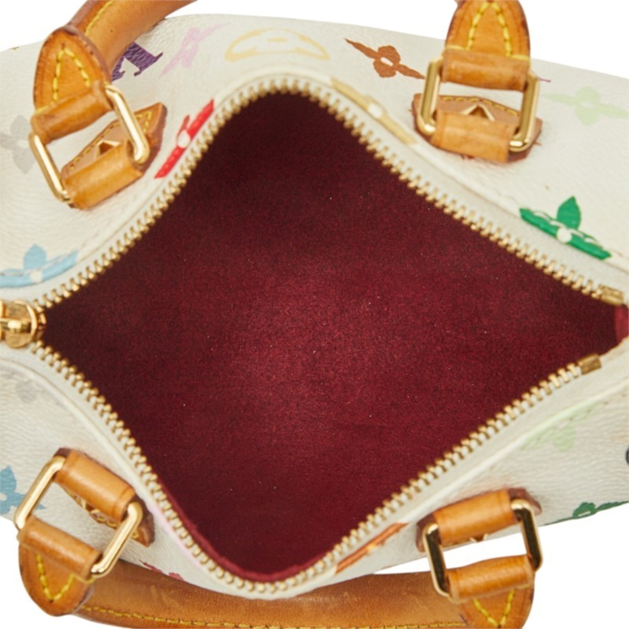Louis Vuitton Monogram Multi-Color White Pvc Leather Handbag Shoulder Bag (Pre-Owned)
