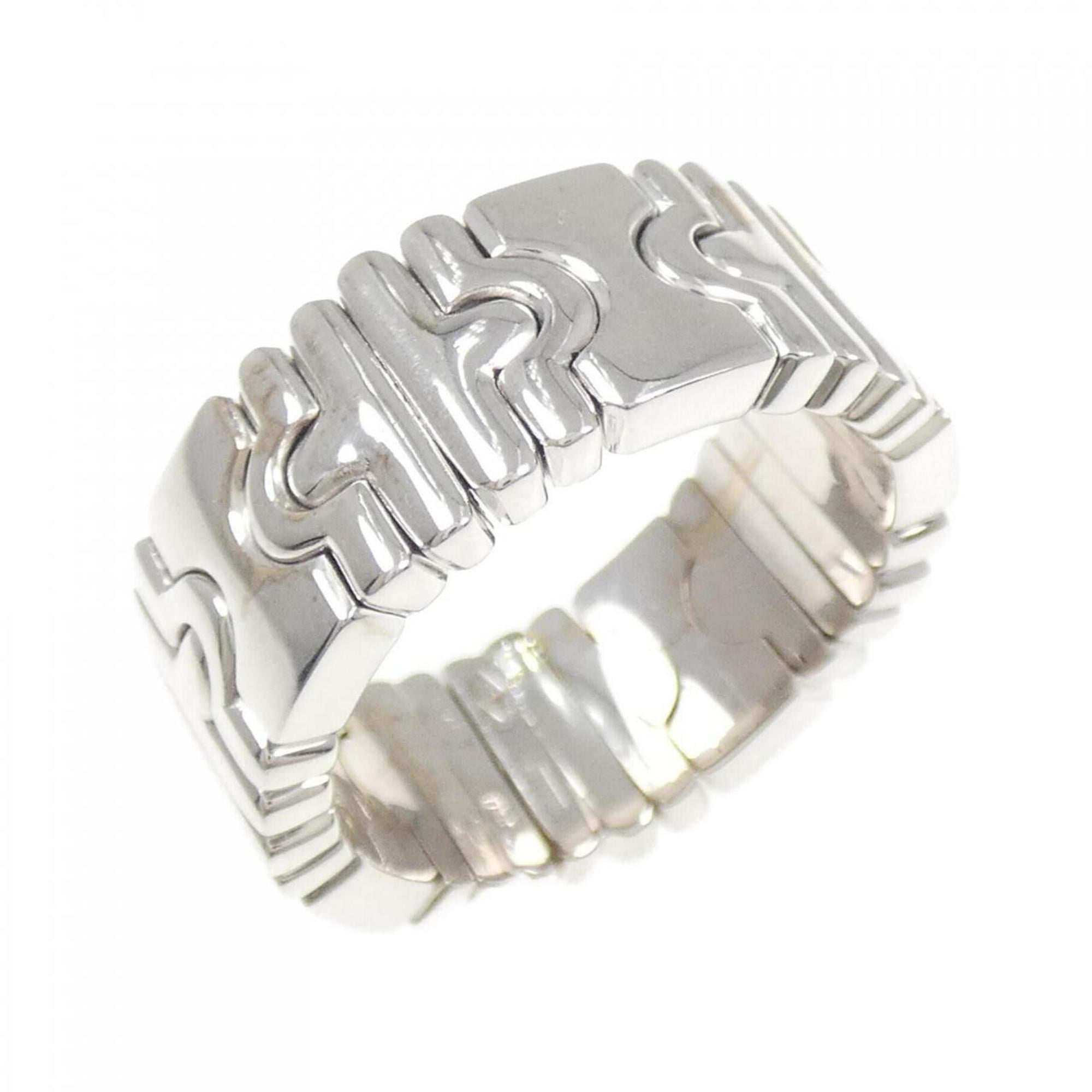 Bvlgari White Gold White Gold (18K) Band Ring (Pre-Owned)