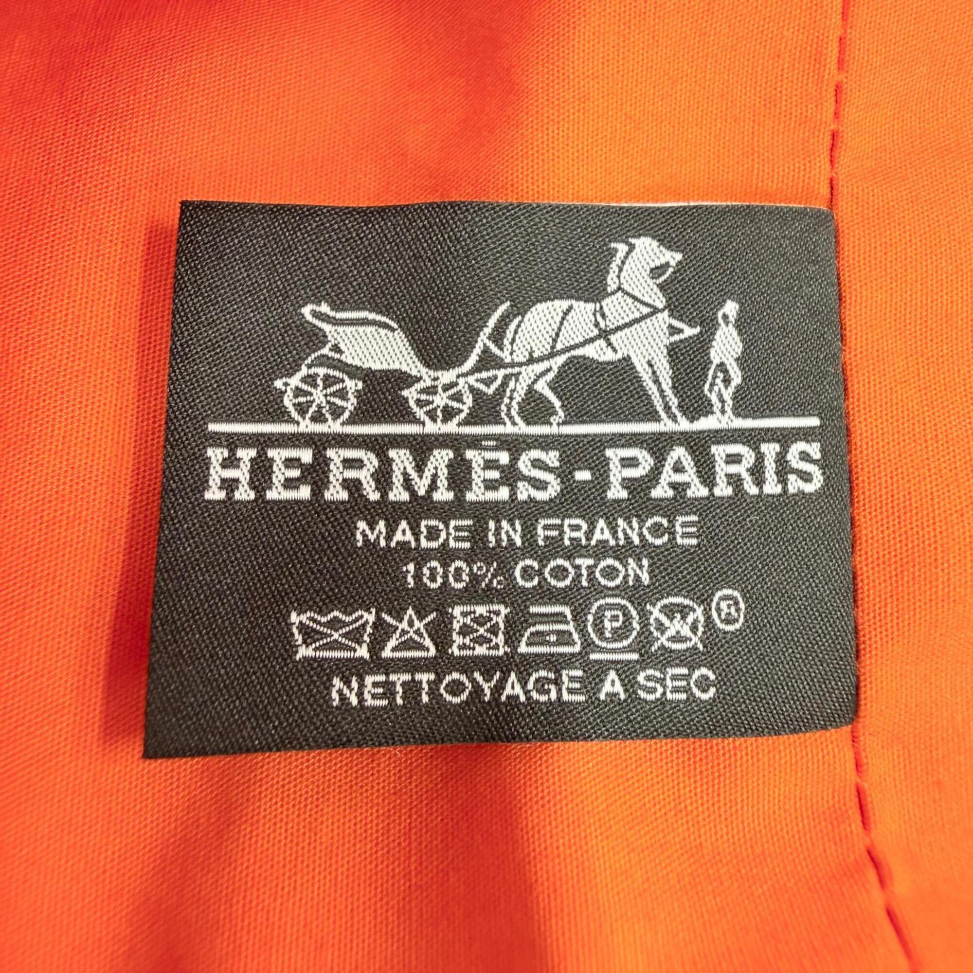 Hermes Multi-Color Cotton Beach Bag Tote Bag (Pre-Owned)