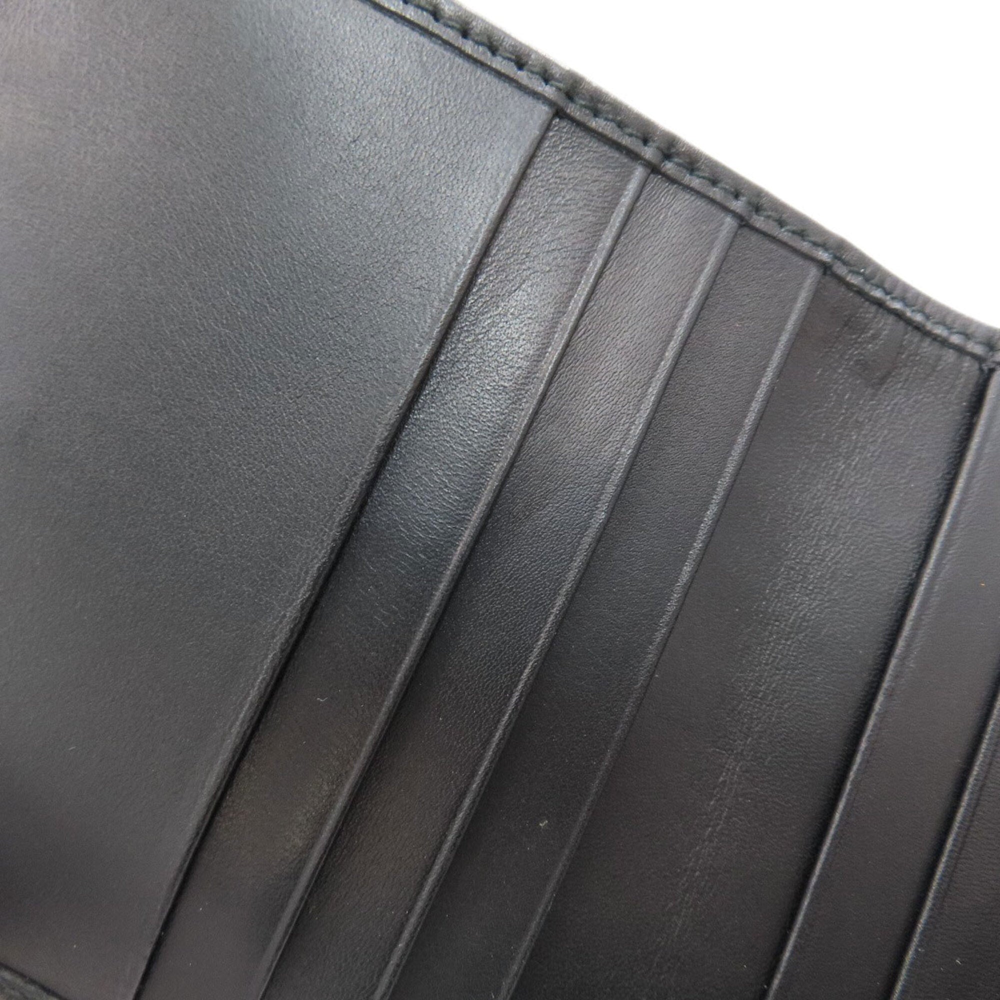 Gucci Black Canvas Leather Wallet (Bi-Fold) (Pre-Owned)