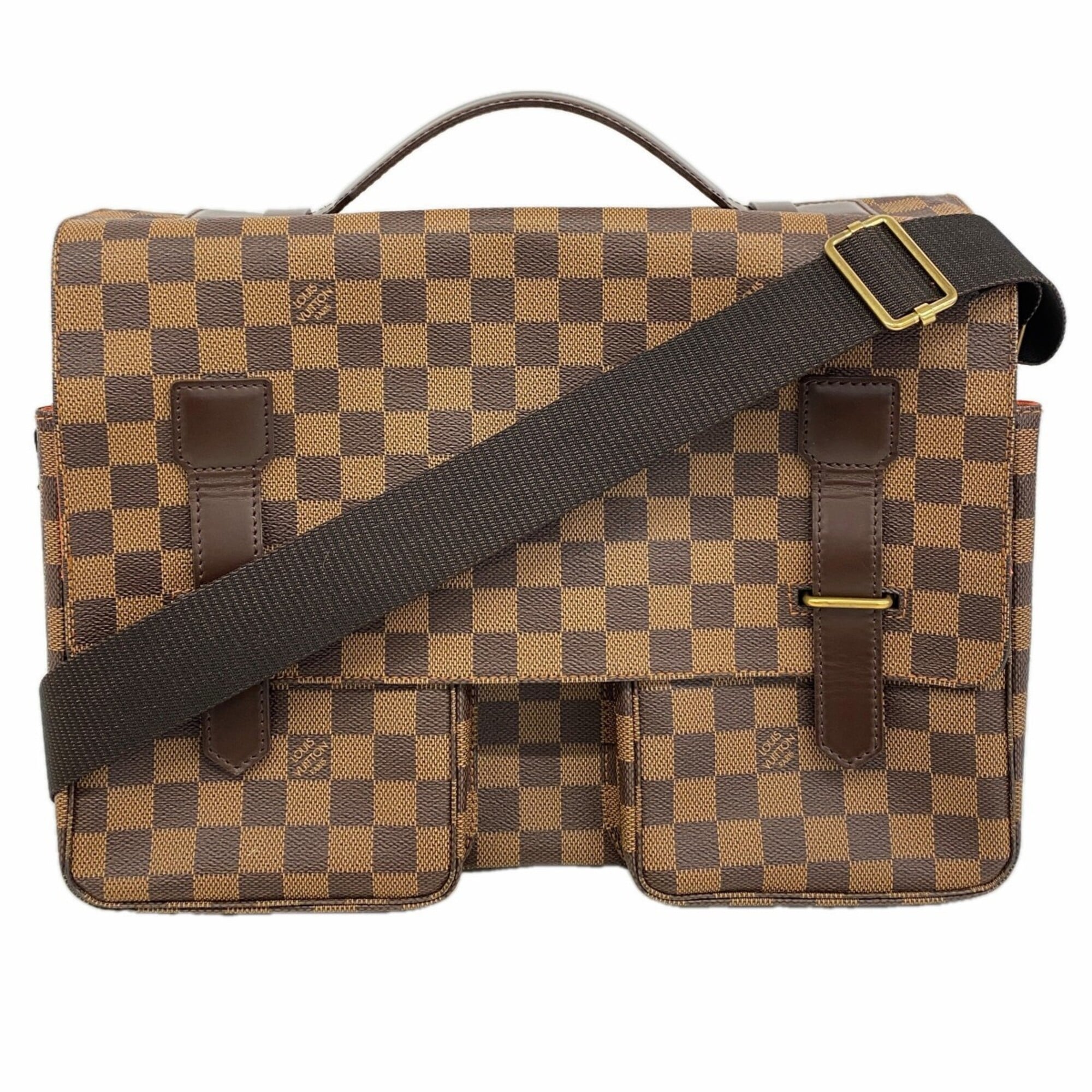 Louis Vuitton Ebene Handbag (Pre-Owned)