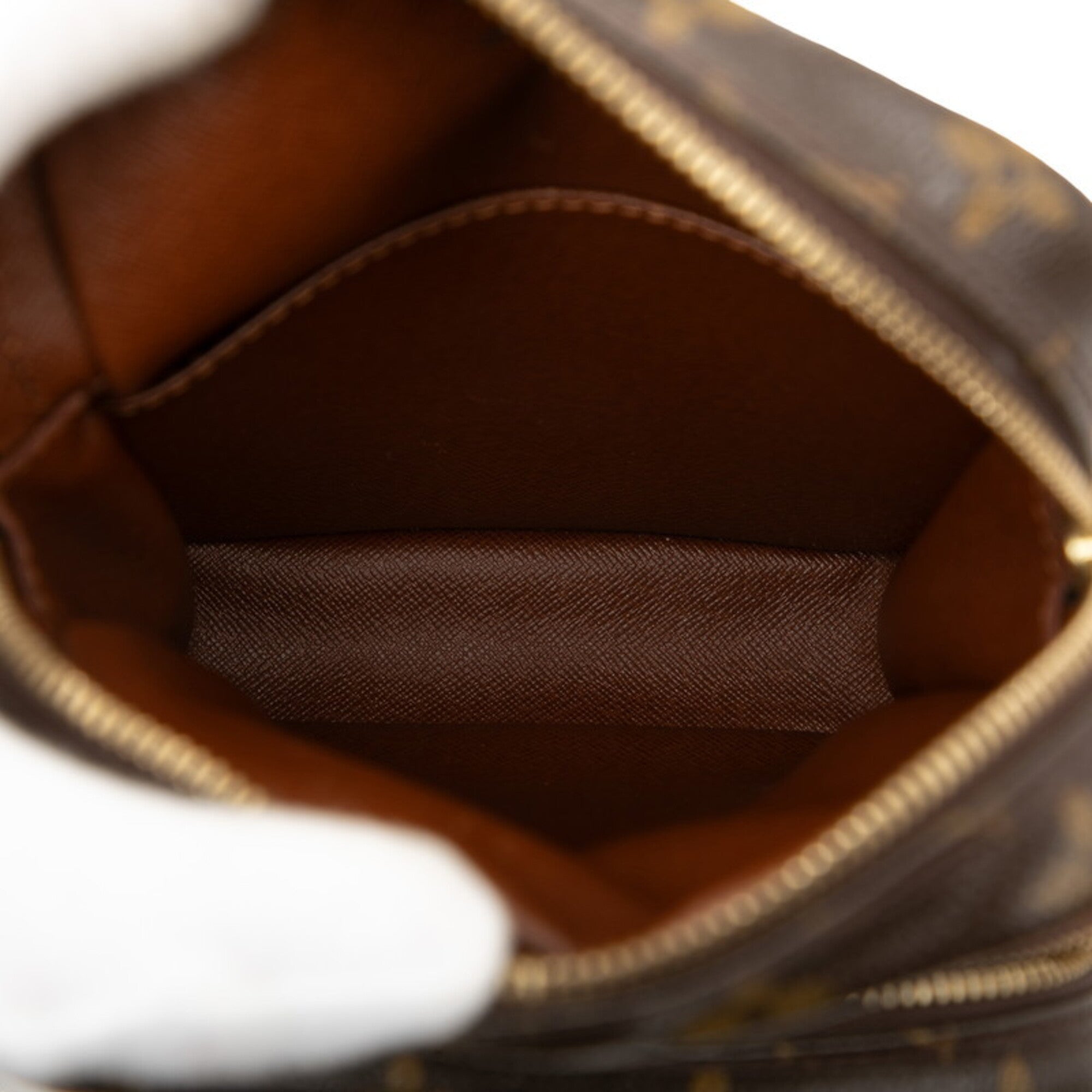 Louis Vuitton Brown Pvc Leather Shoulder Bag (Pre-Owned)