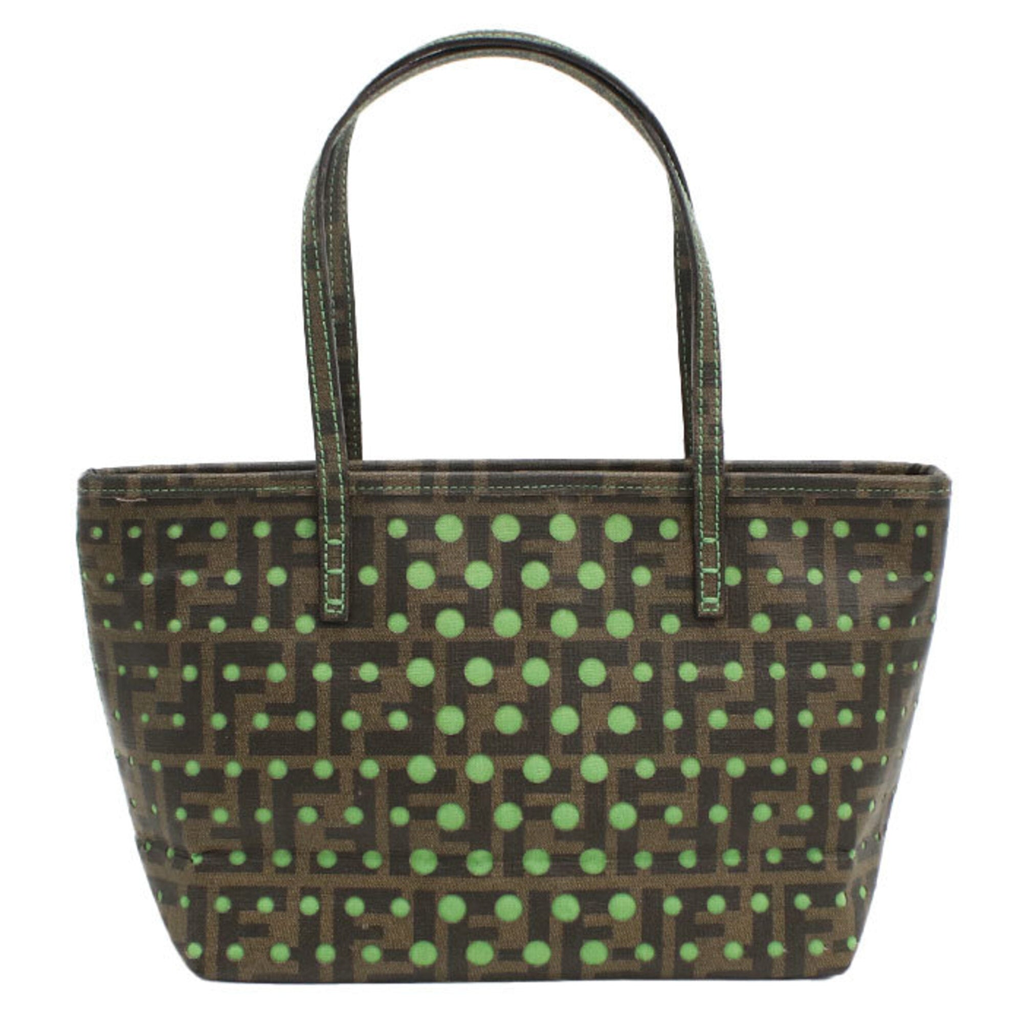 Fendi Brown Pvc Tote Bag (Pre-Owned)